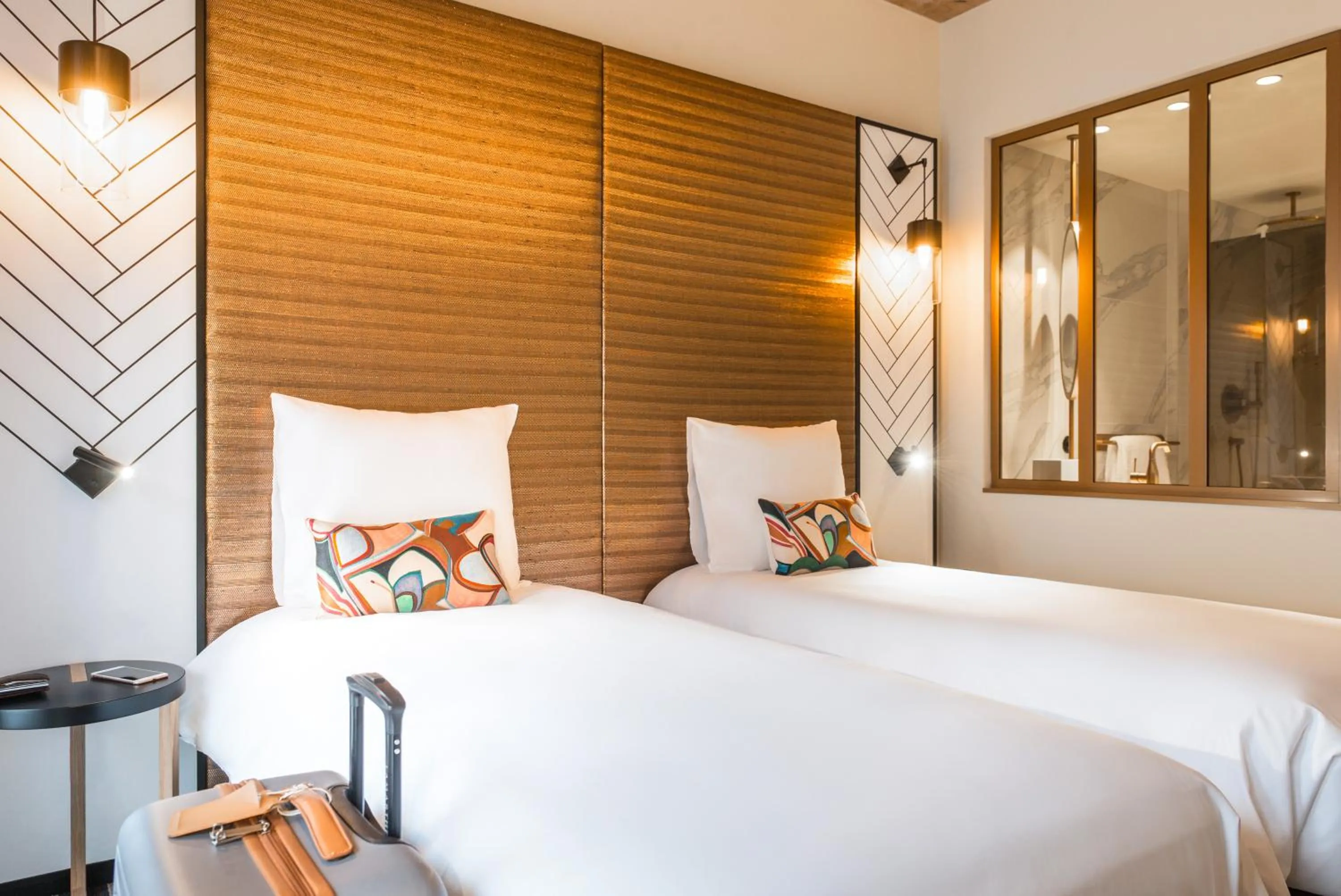 Classic Twin Room in Mercure Luxembourg Off Kirchberg