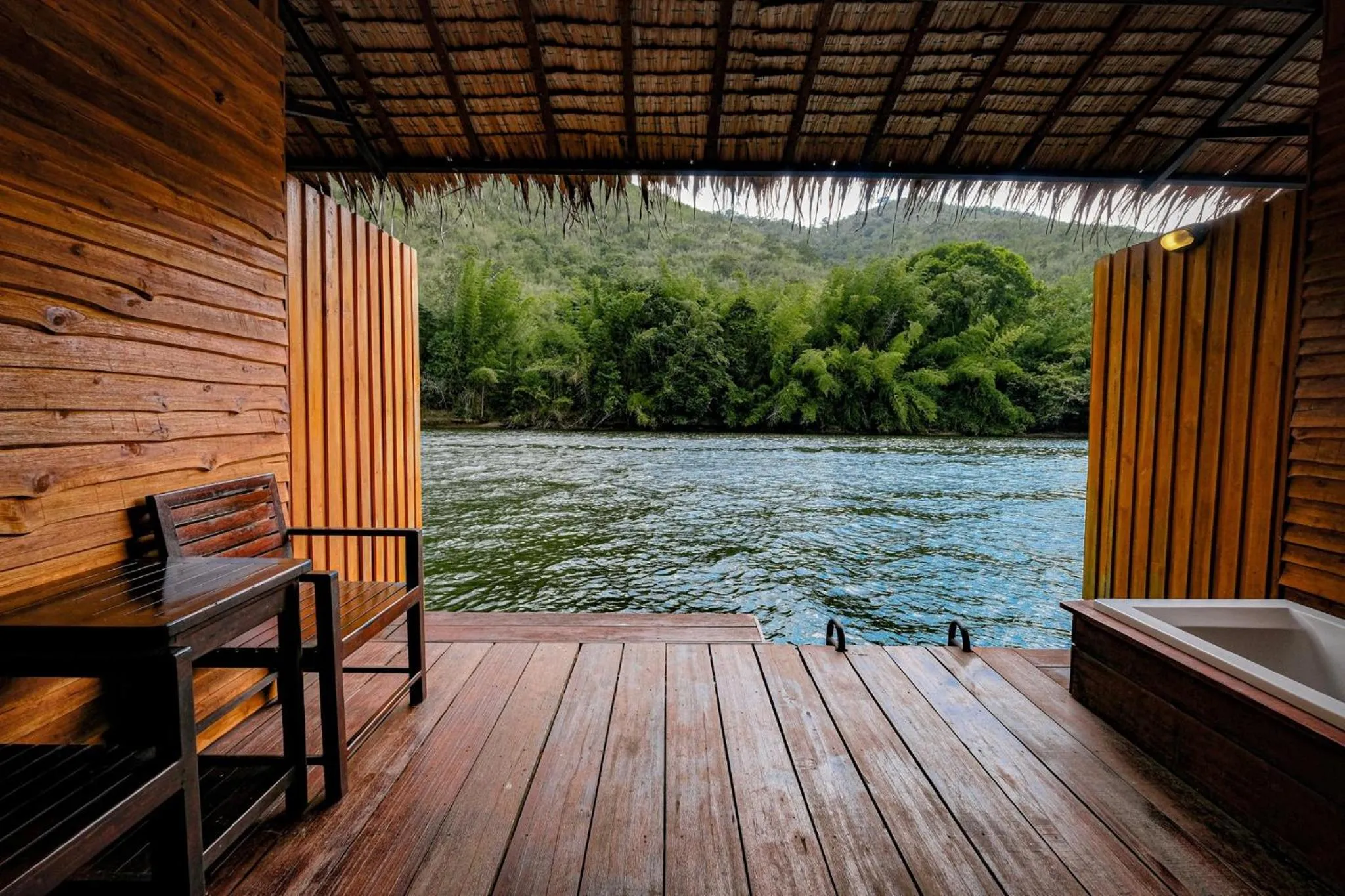 Superior Raft Room with River View in The Hub Erawan Resort