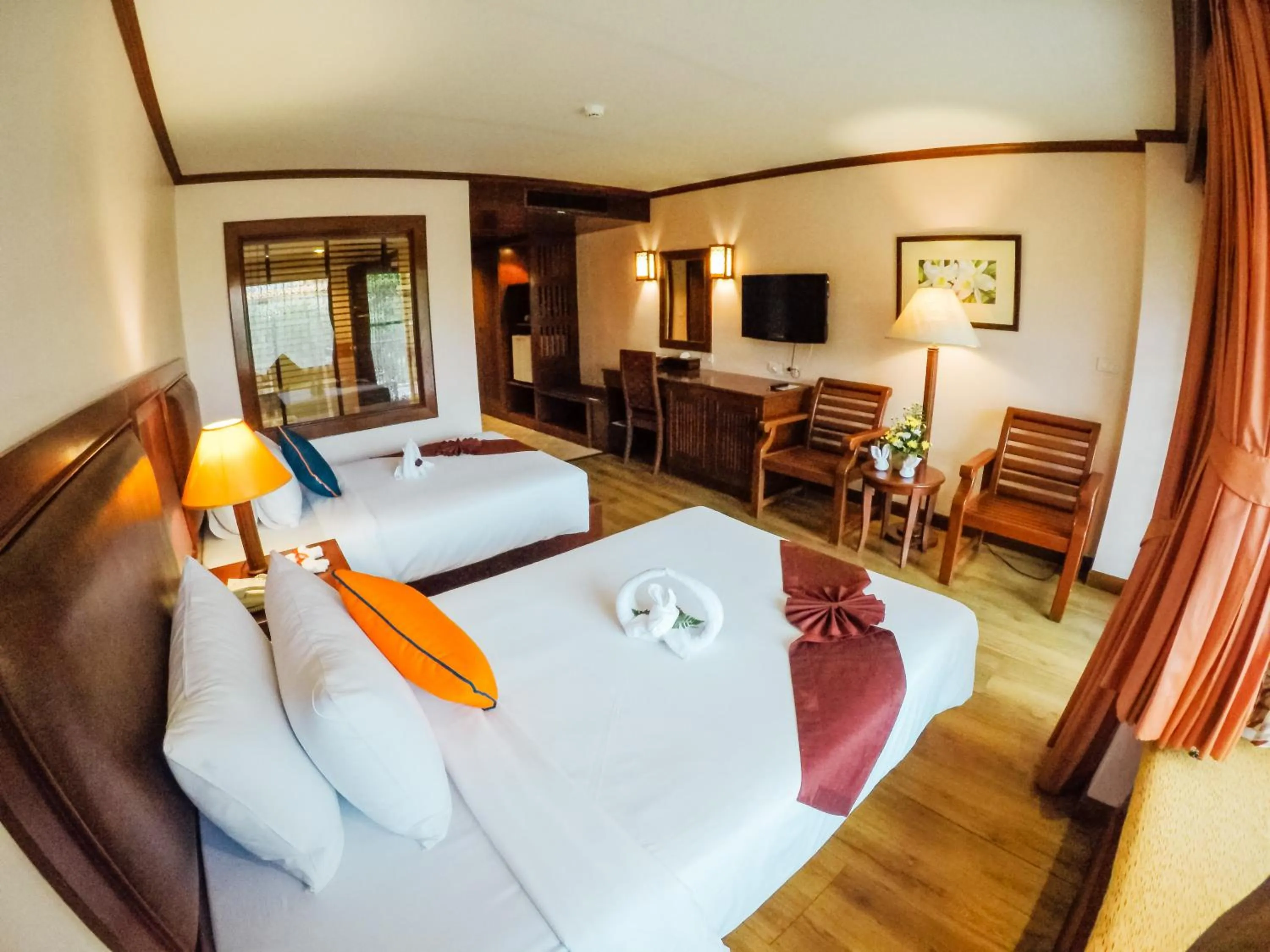 Deluxe Double or Twin Room in Baumanburi Hotel - SHA Extra Plus