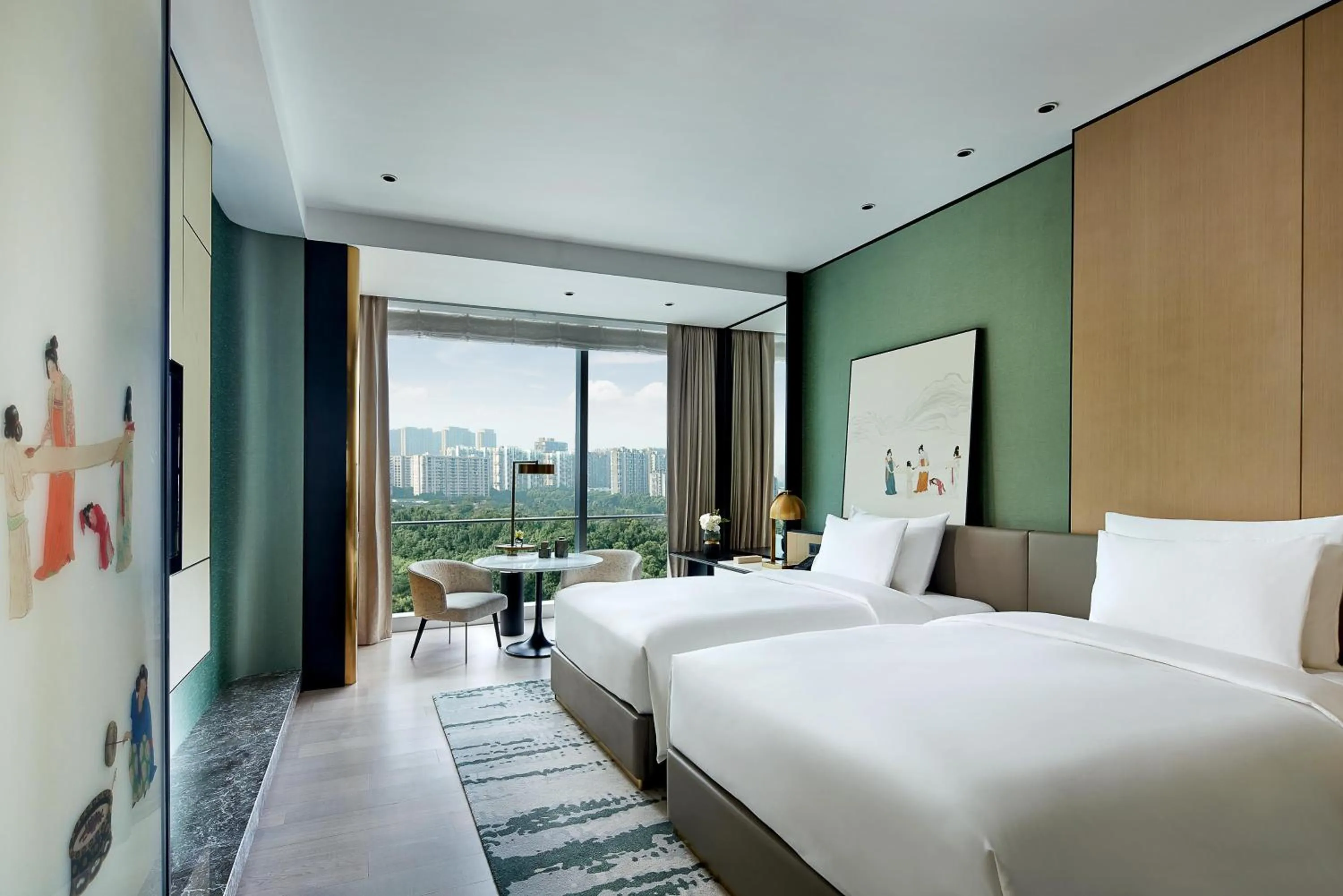 Deluxe Twin Room in Kempinski Hotel Hangzhou - Beside the Grand Canal, connected to refined lifestyle