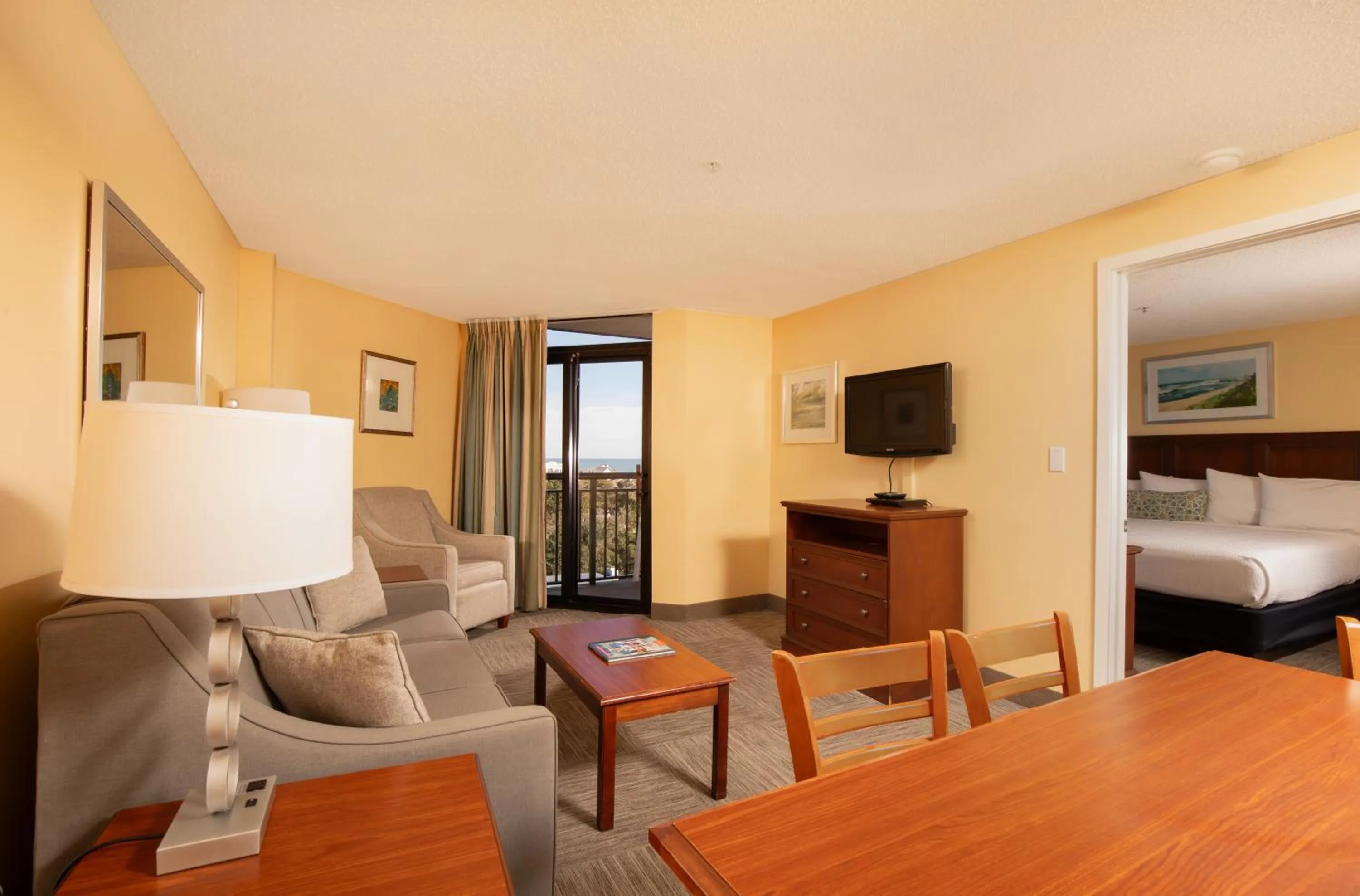 Two-Bedroom Ocean View Suite in Grande Shores Ocean Resorts Condominiums