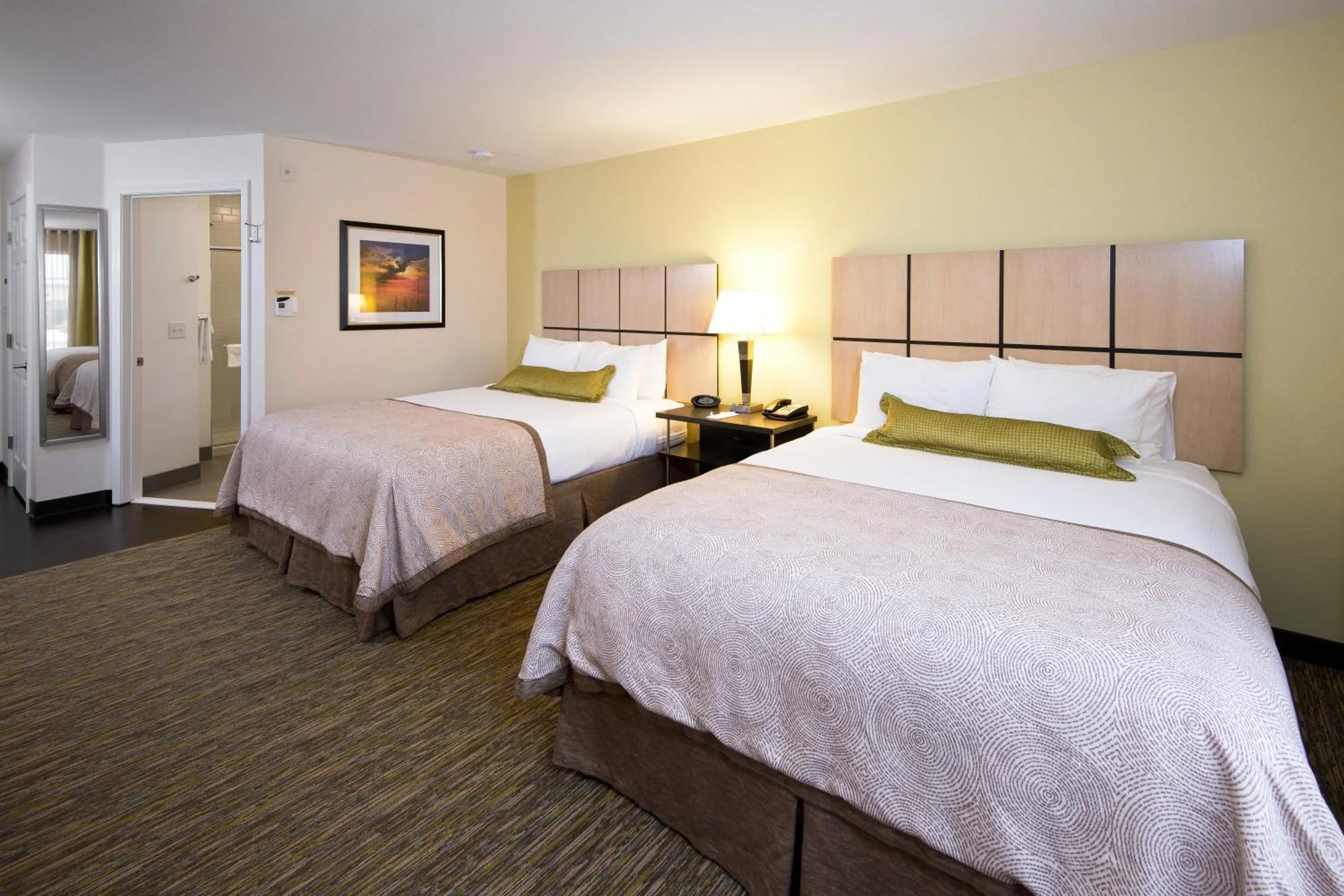 Queen Room with Two Queen Beds - Disability Access in Candlewood Suites Greeley by IHG