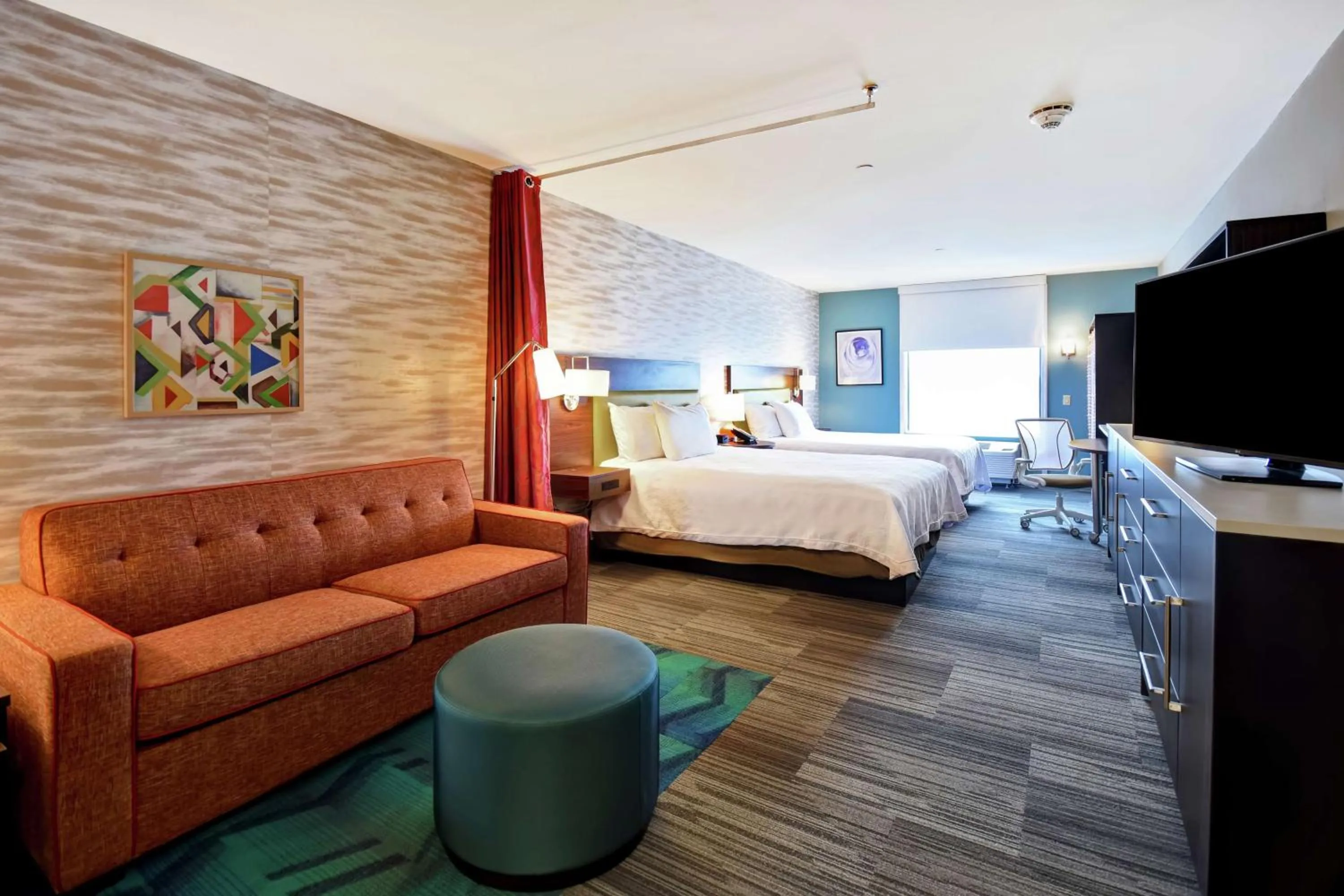 Queen Studio with Two Queen Beds - Non-Smoking in Home2 Suites By Hilton Amherst Buffalo