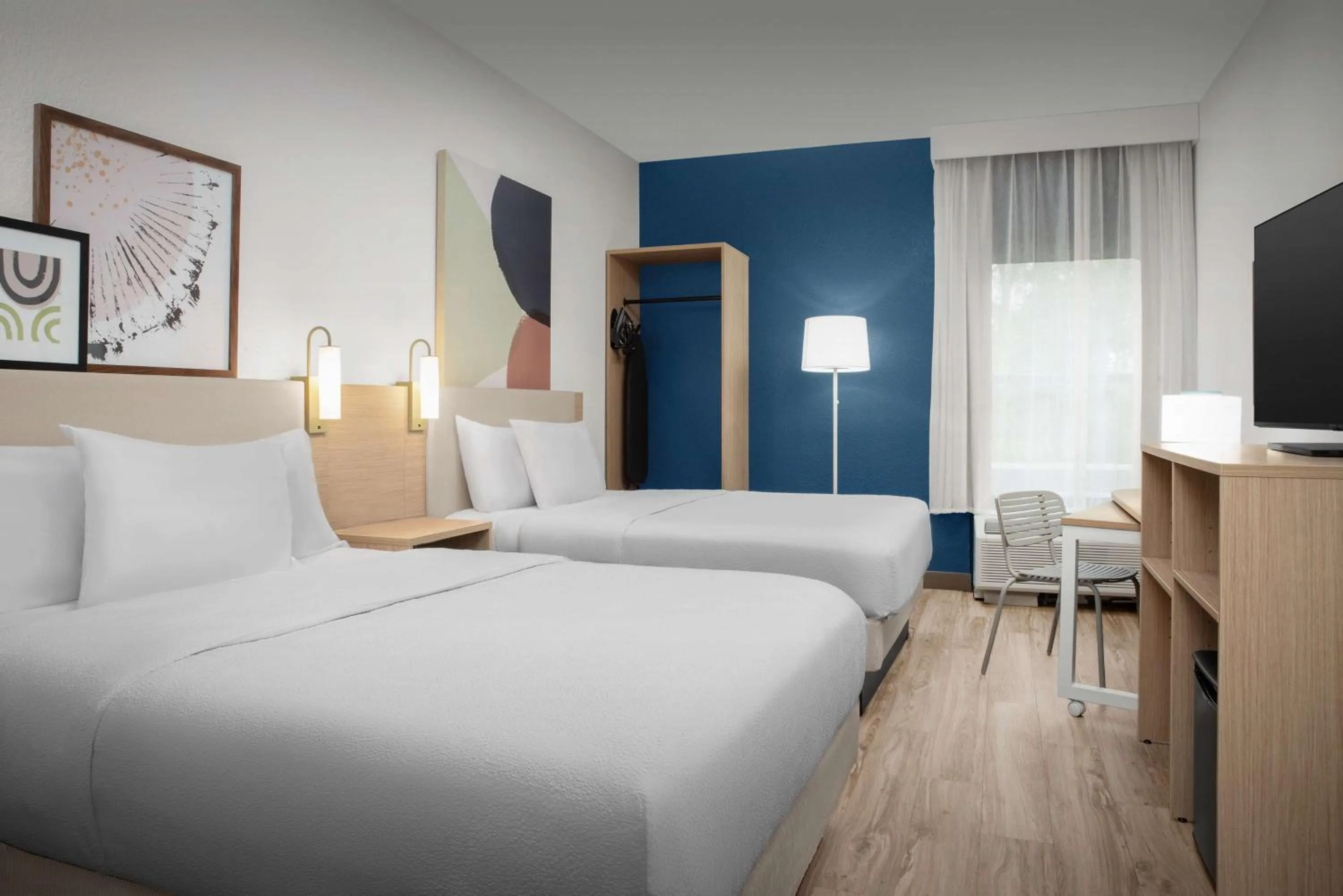 Queen Room with Two Queen Beds in Spark by Hilton Tampa Brandon