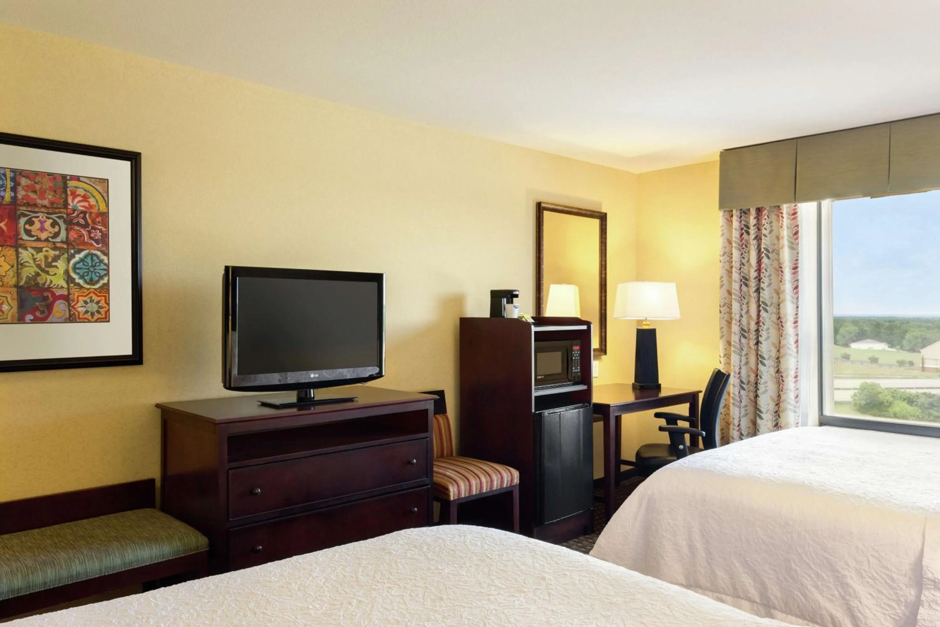 Queen Room with Two Queen Beds - Mobility and Hearing Access/Non-Smoking in Hampton Inn & Suites Prattville