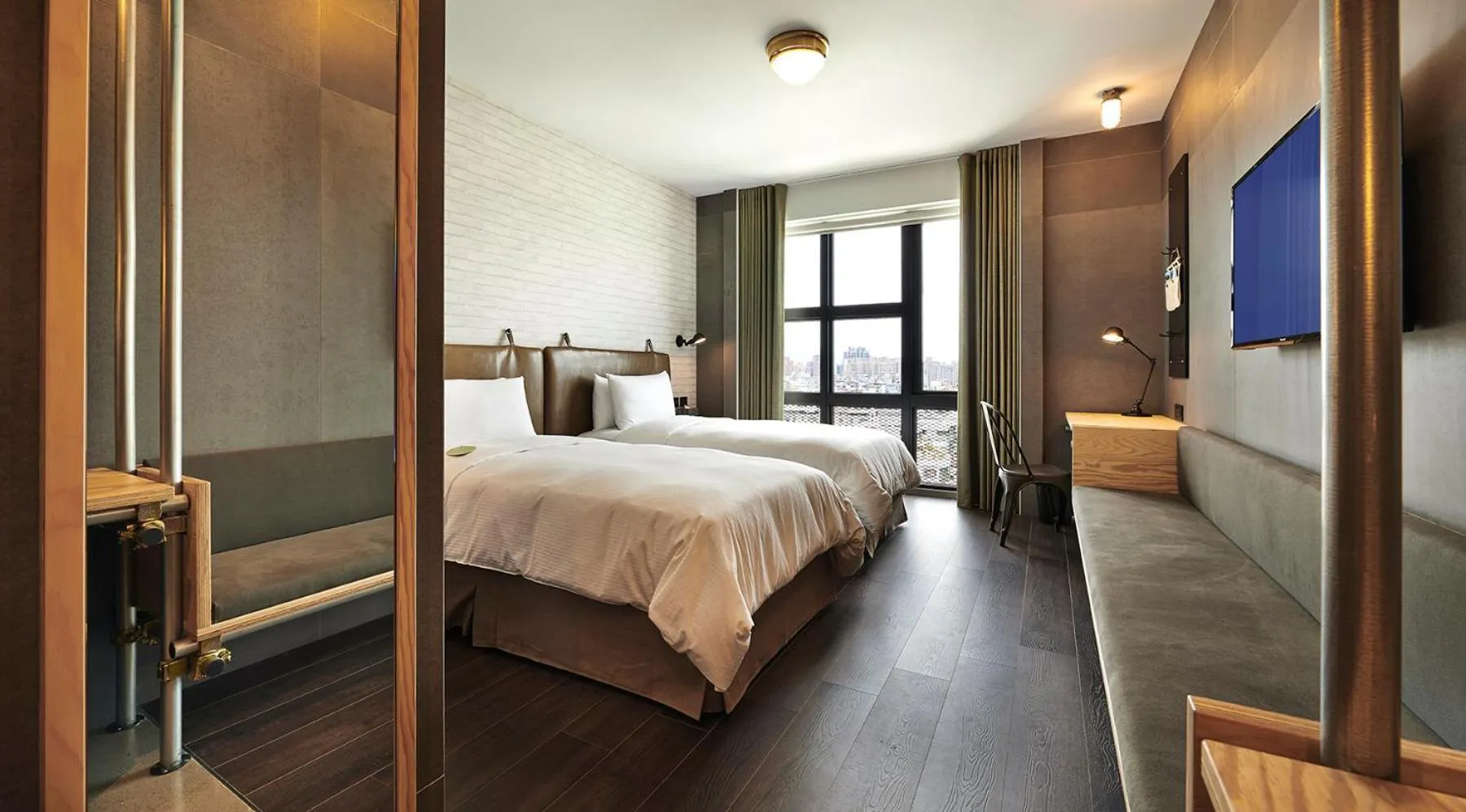 Deluxe Twin Room in Just Sleep - Sanchong