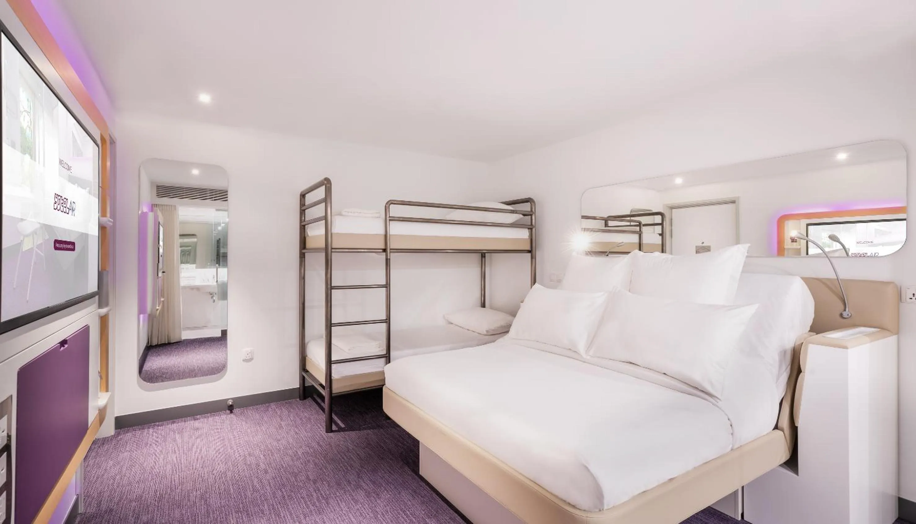 Family Room in YOTELAIR Singapore Changi Airport Landside