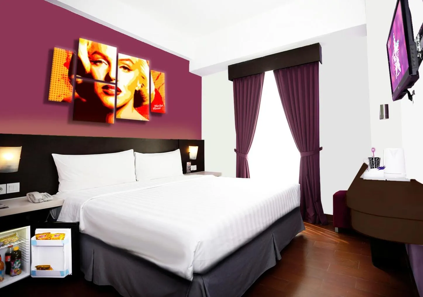 Deluxe Double Room in Fame Hotel Gading Serpong
