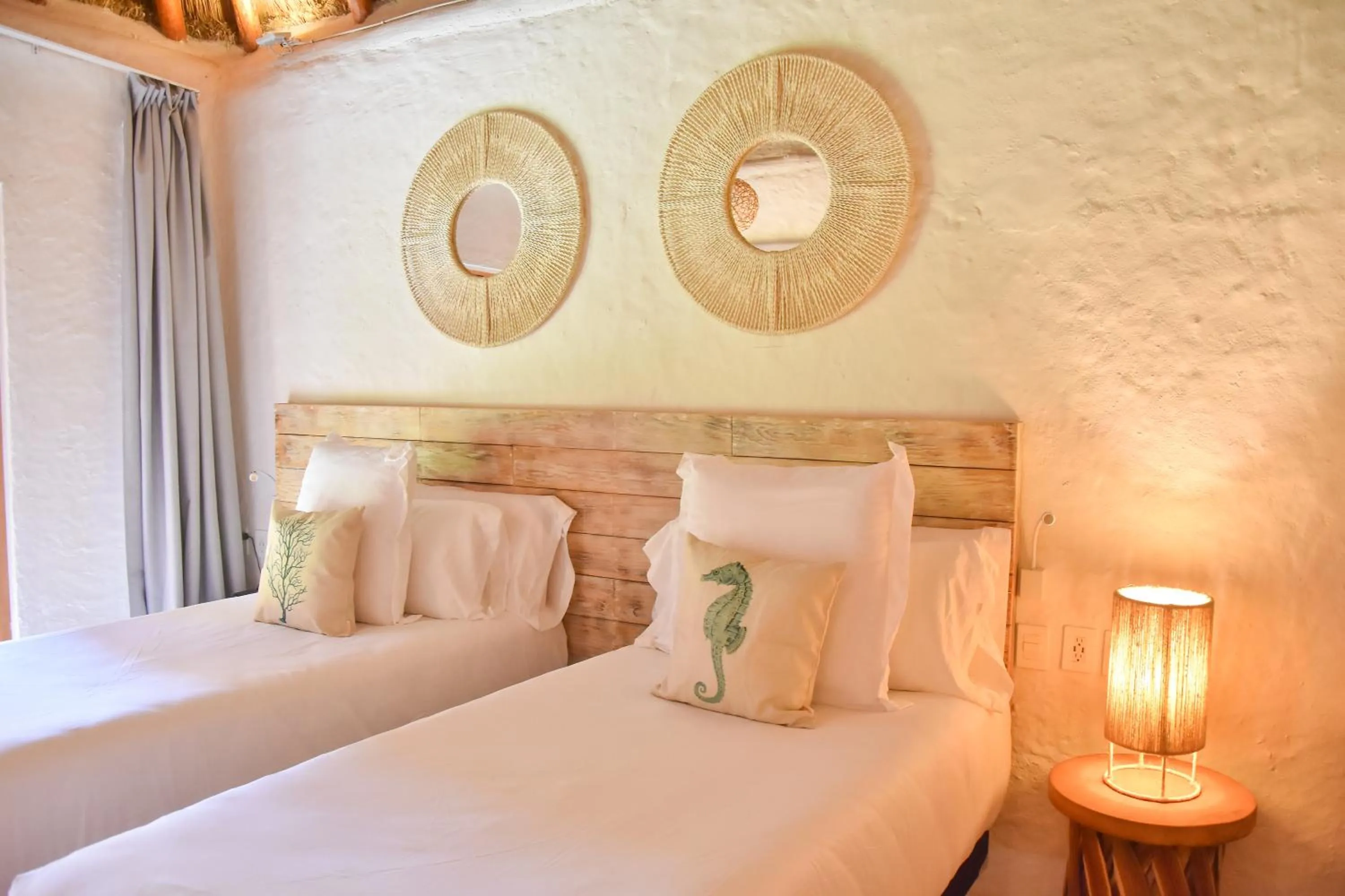Double Room with Two Twin Beds in Soho Boutique Holbox - Adults Only