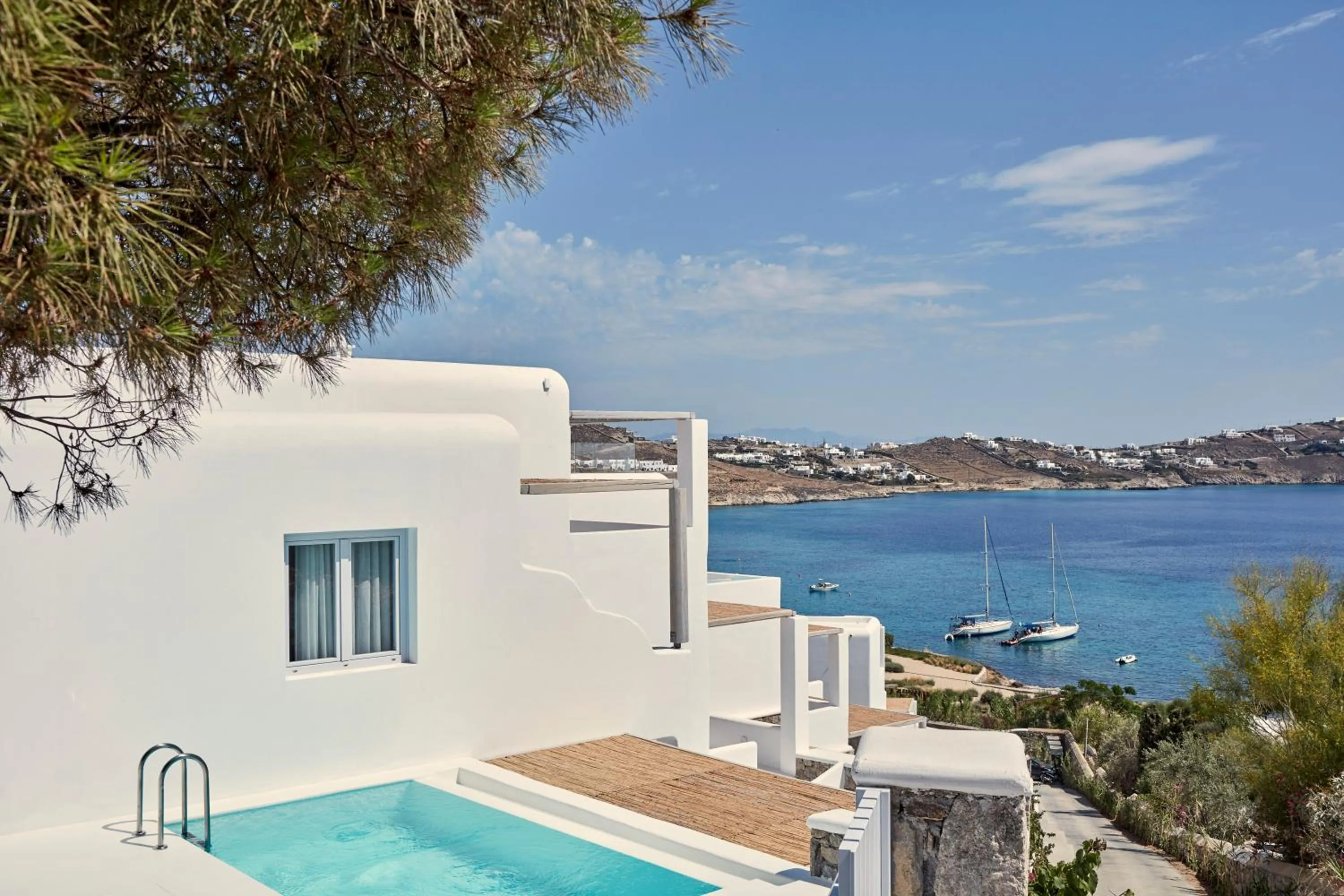 Katikies Suite with Private Pool and Sea View in Katikies Mykonos - The Leading Hotels of the World
