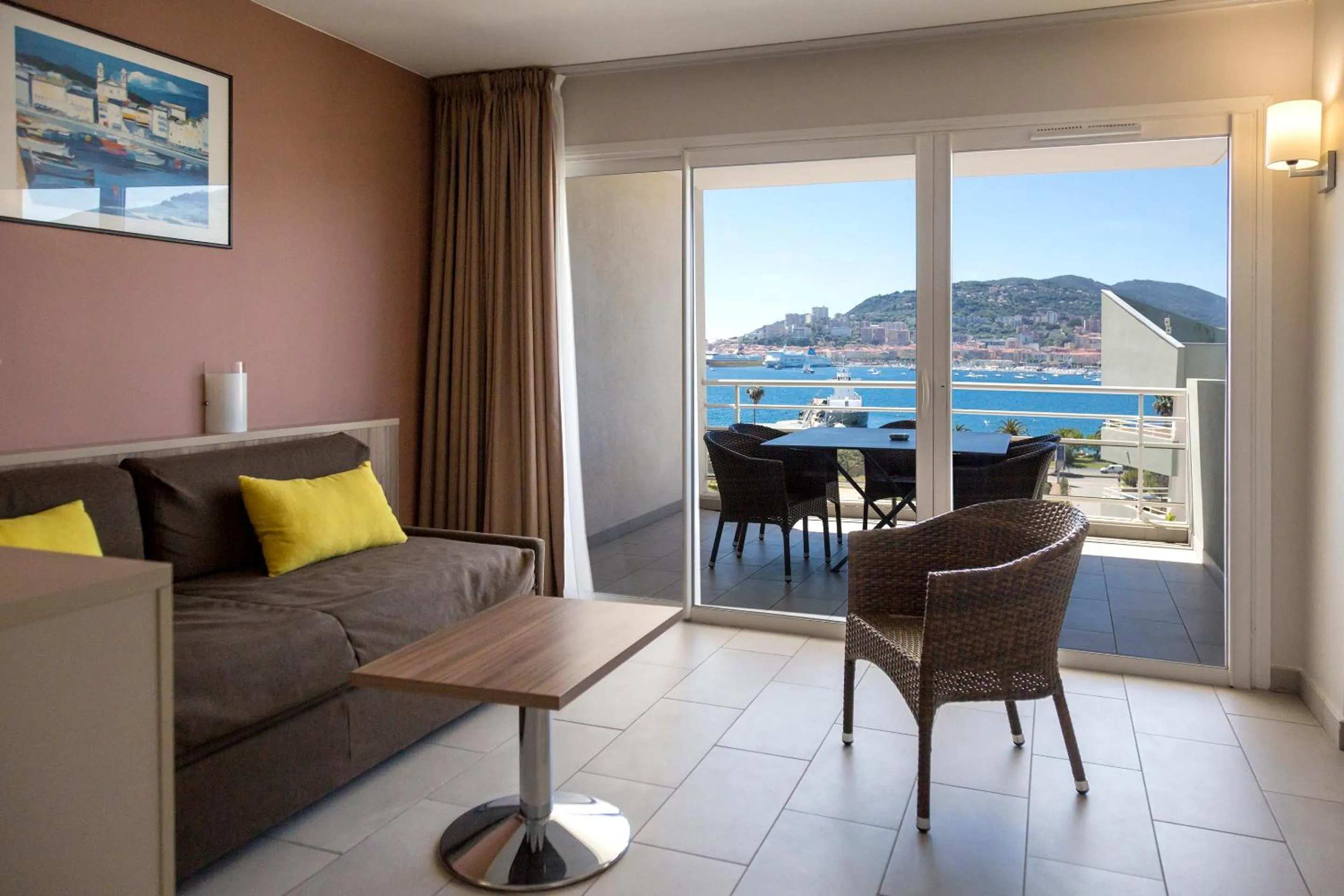 Three-Bedroom Apartment in Residence de Tourisme Ajaccio Amirauté