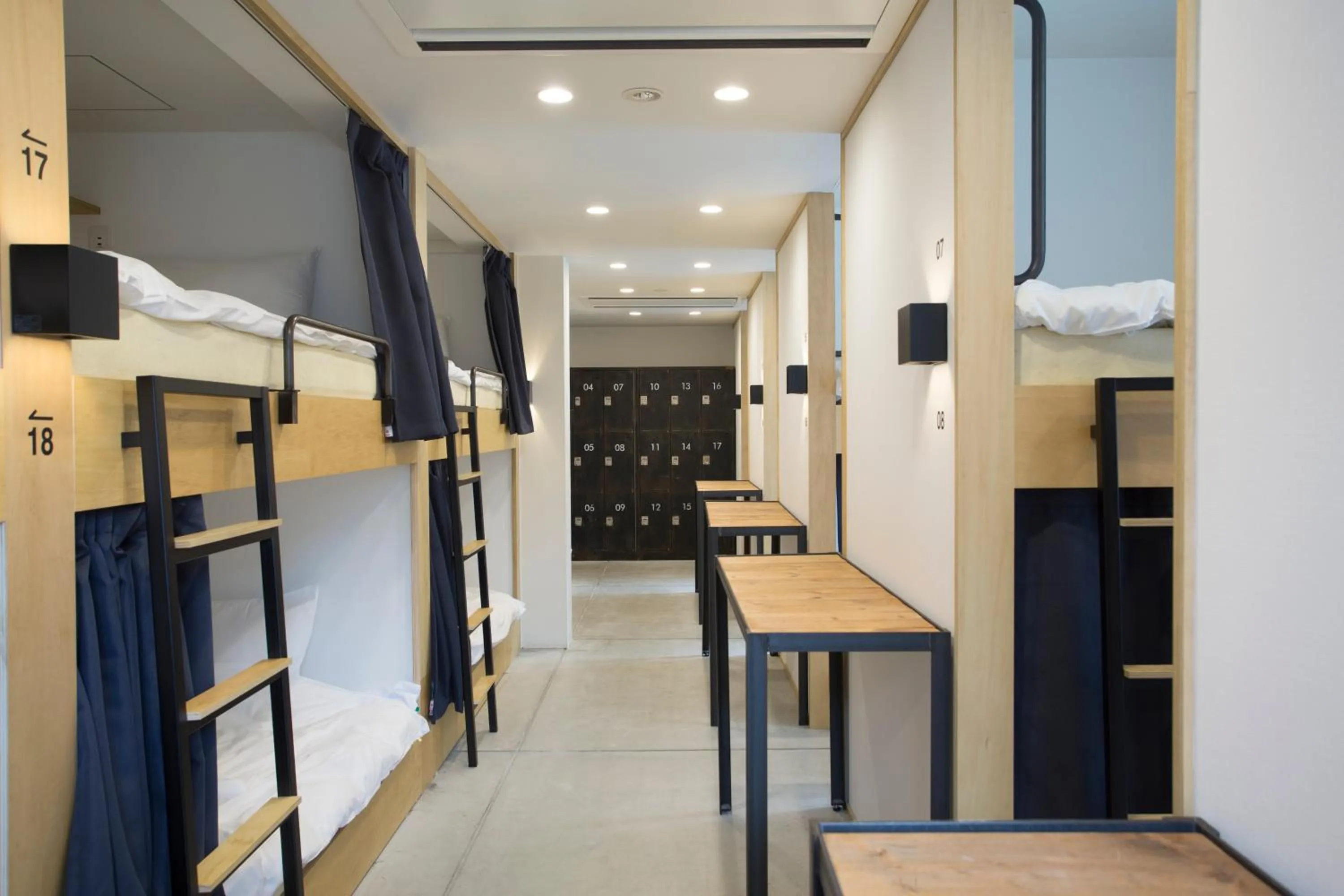 Bunk Bed in Mixed Dormitory Room (18 Adults) in Piece Hostel Kyoto