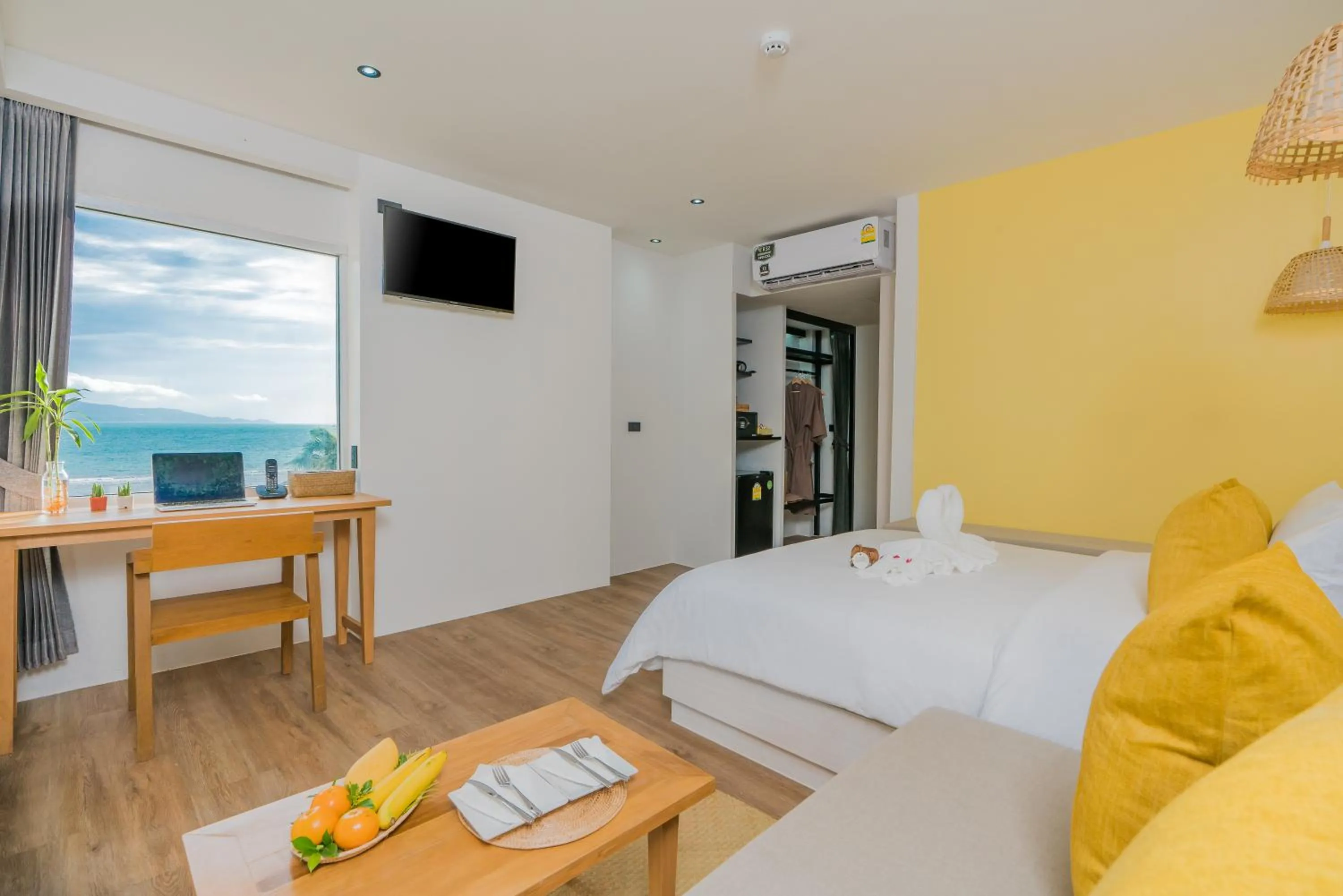 Deluxe Double Room with Side Sea View in Princess Paradise Koh Phangan