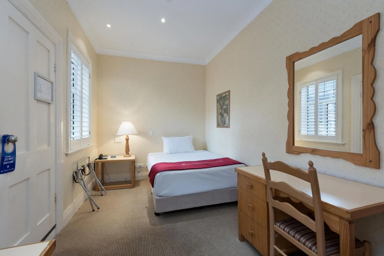 Standard Single Room in European Hotel