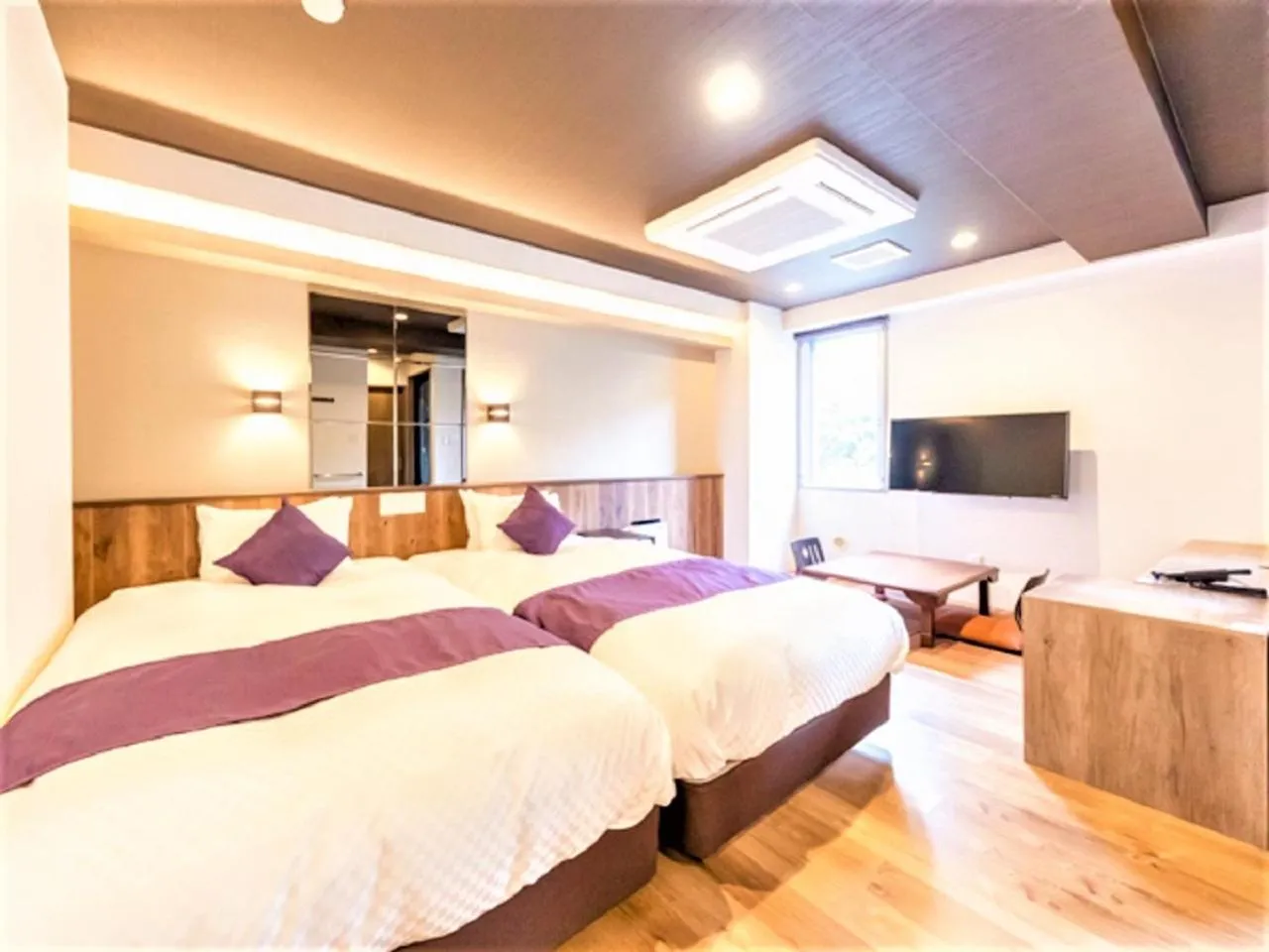 Standard Twin Room (Pet OK) - Non-Smoking in LiVEMAX RESORT Kusatsu Onsen