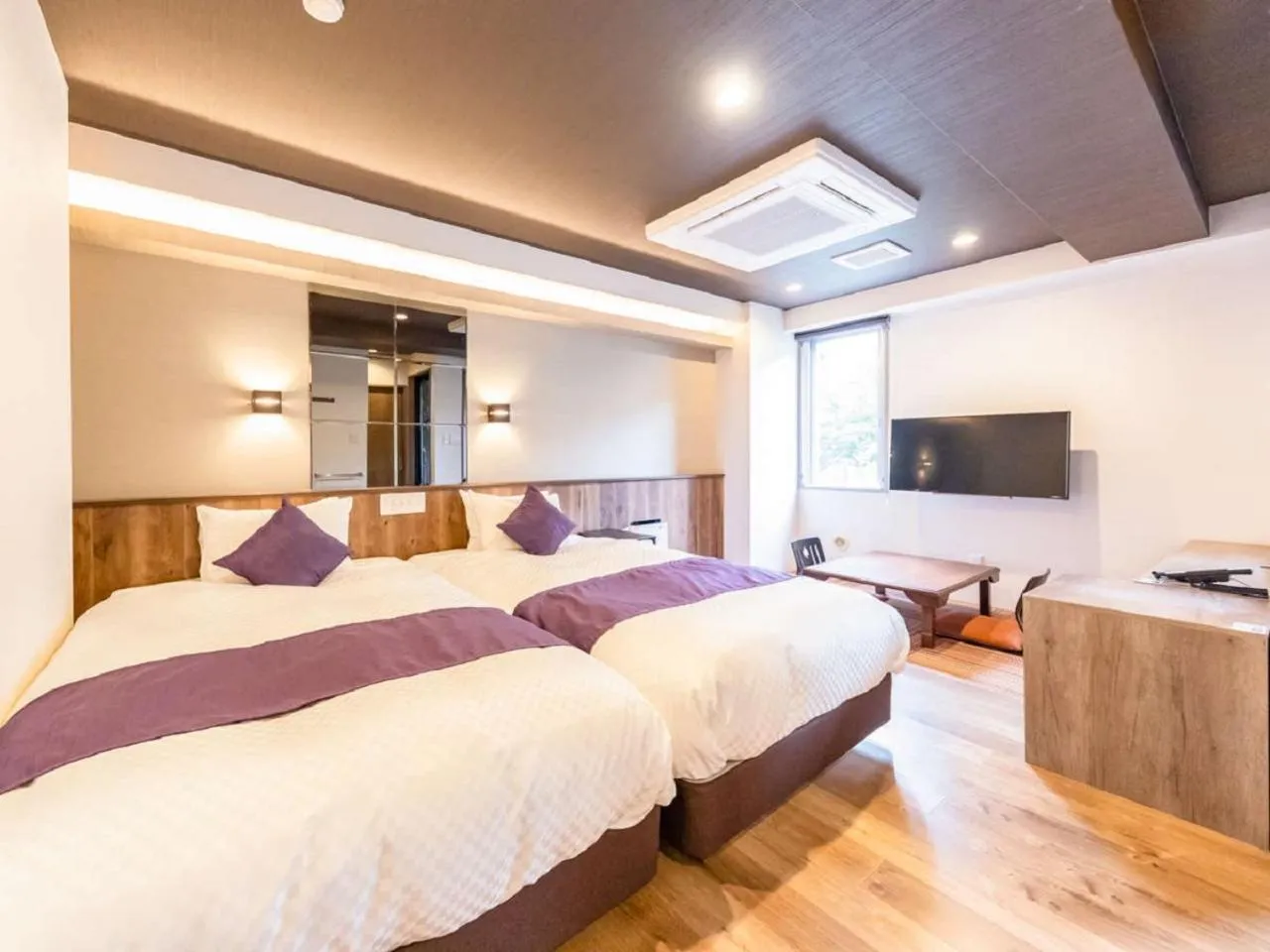 Economy Twin Room - Non-Smoking in LiVEMAX RESORT Kusatsu Onsen