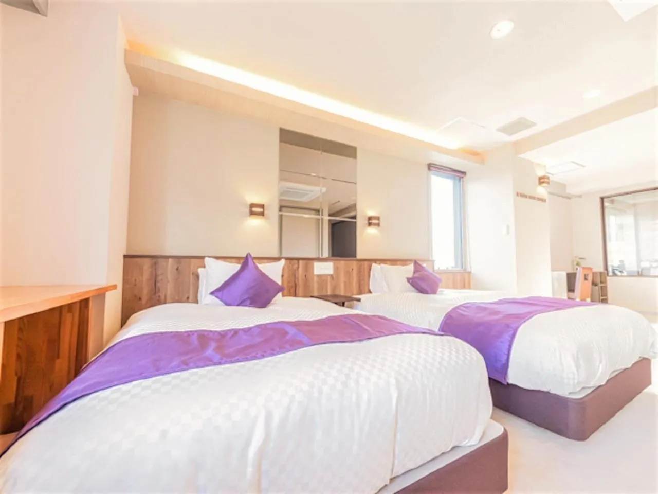 Deluxe Twin Room - Non-Smoking in LiVEMAX RESORT Kusatsu Onsen