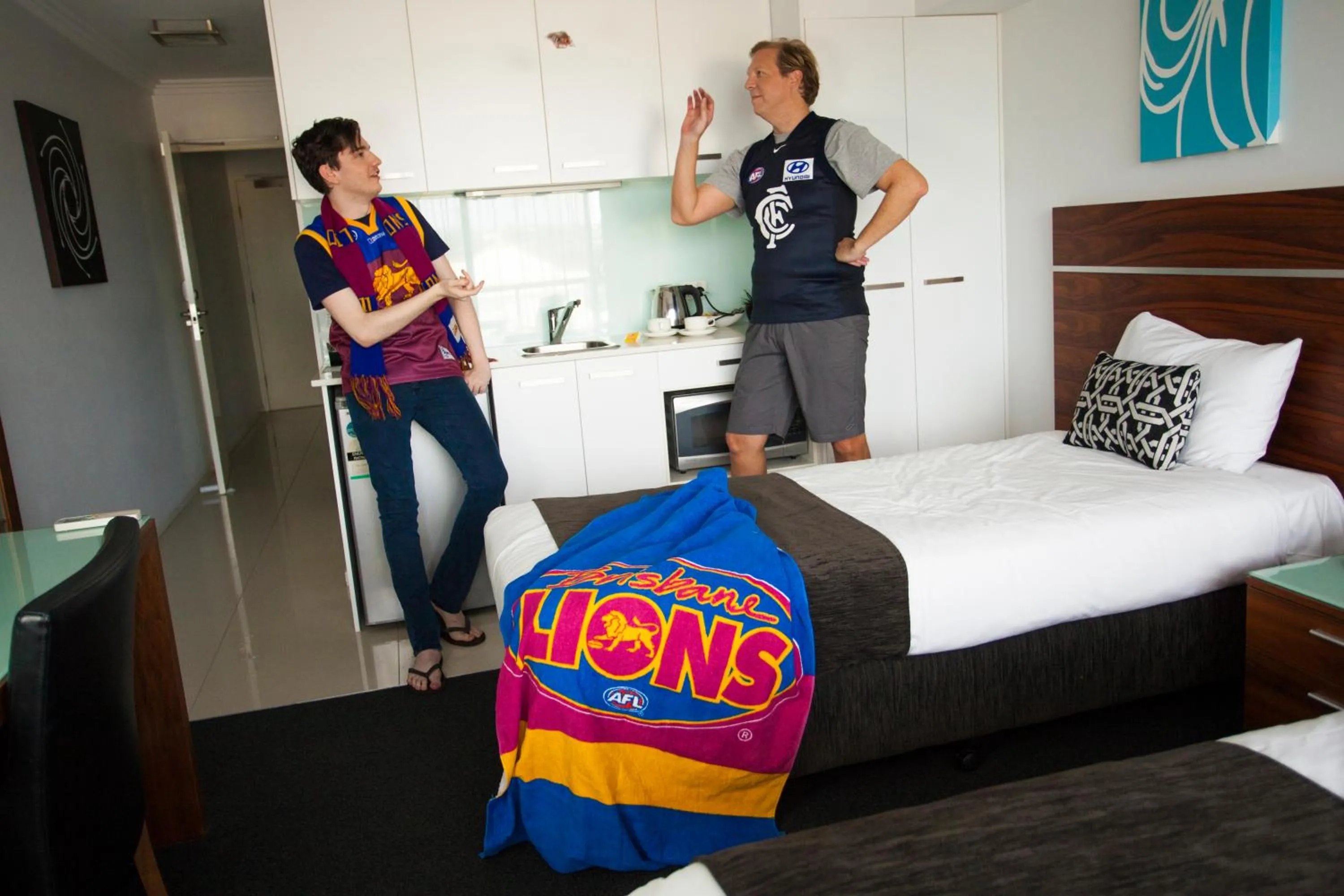 Deluxe Twin Room in Hotel Chino