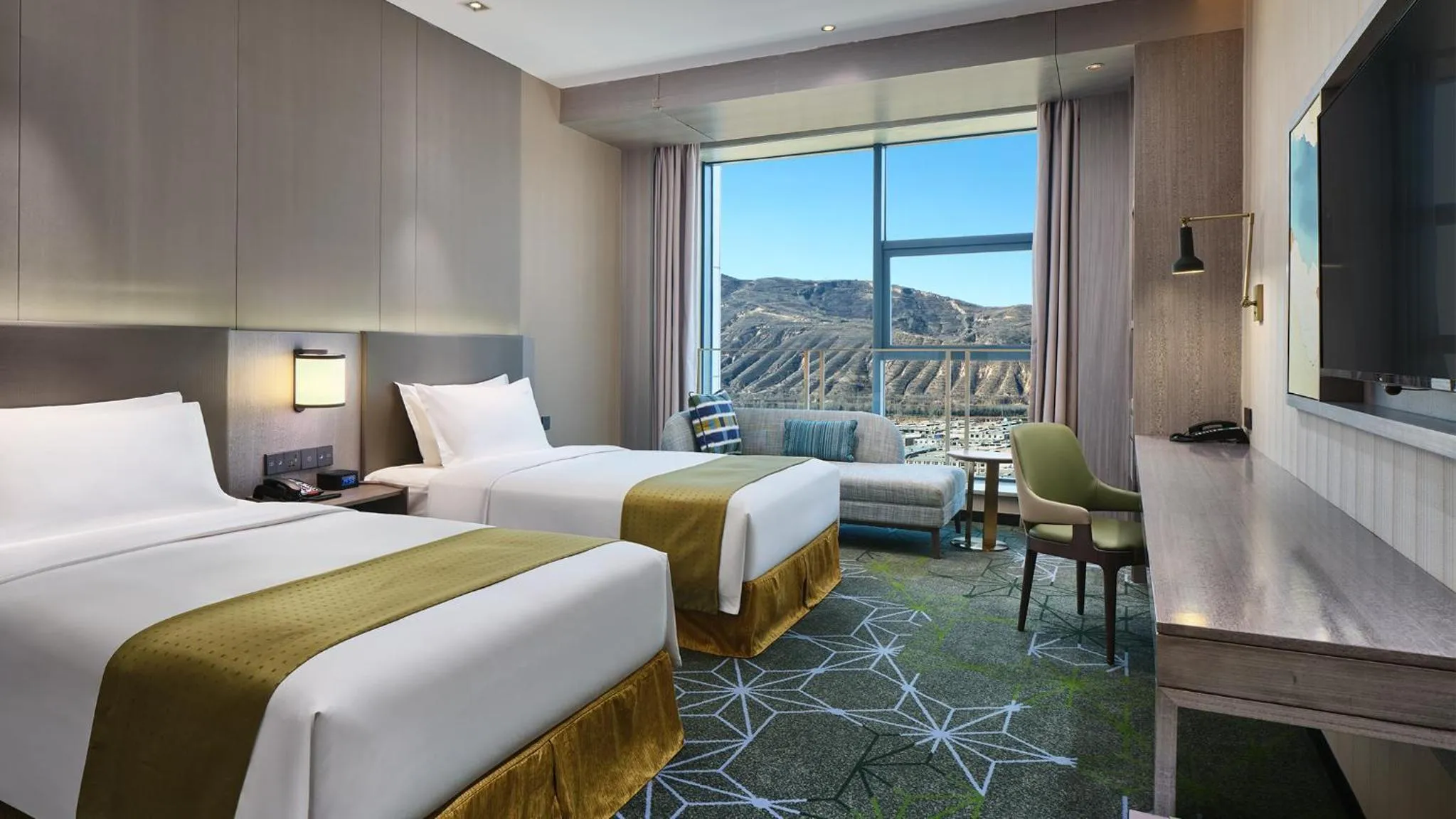 Standard Room with Two Single Beds in Holiday Inn Xining Hot-Spring by IHG