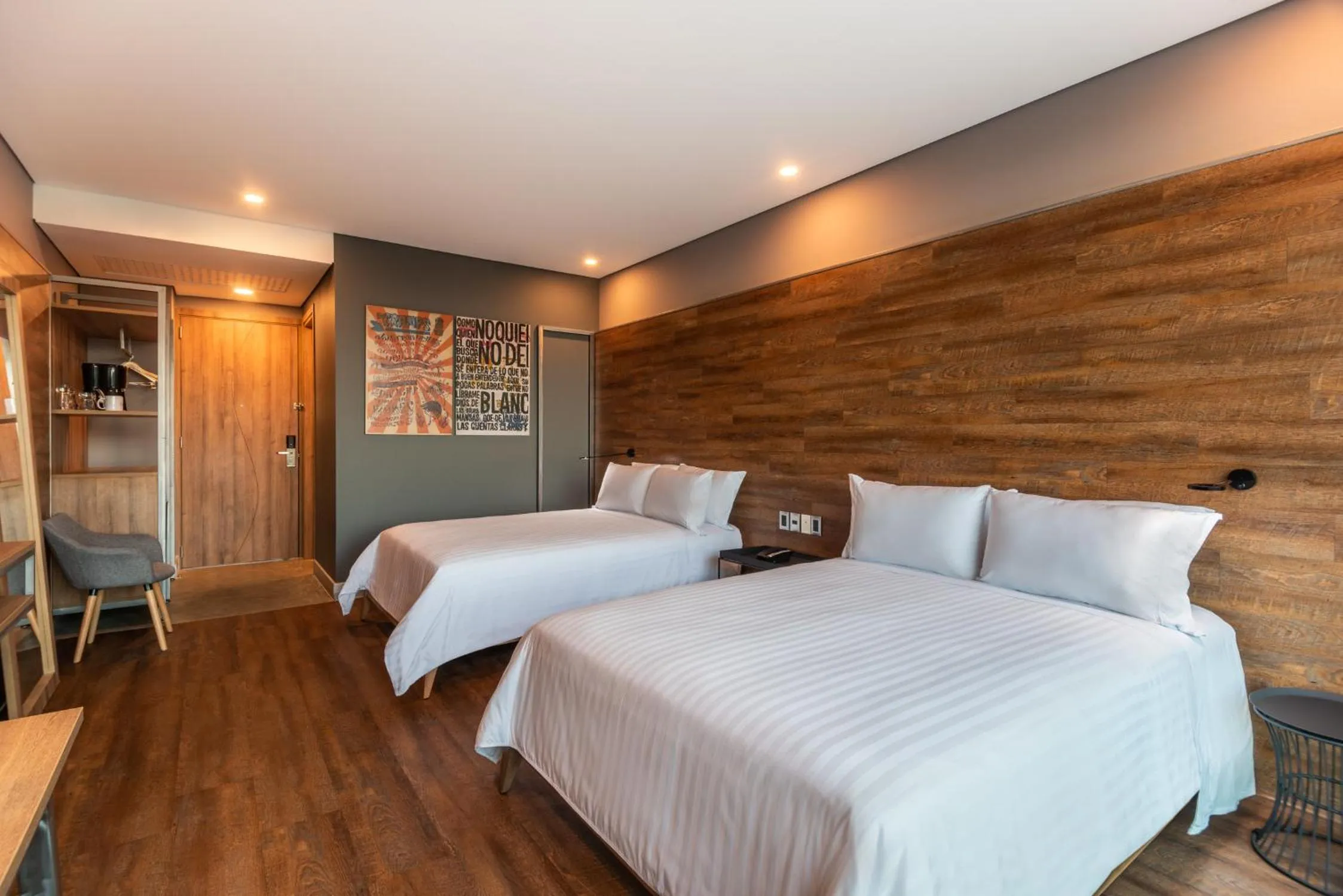 Double Room with Two Double Beds in Hotel Spirito by Spiwak Chipichape