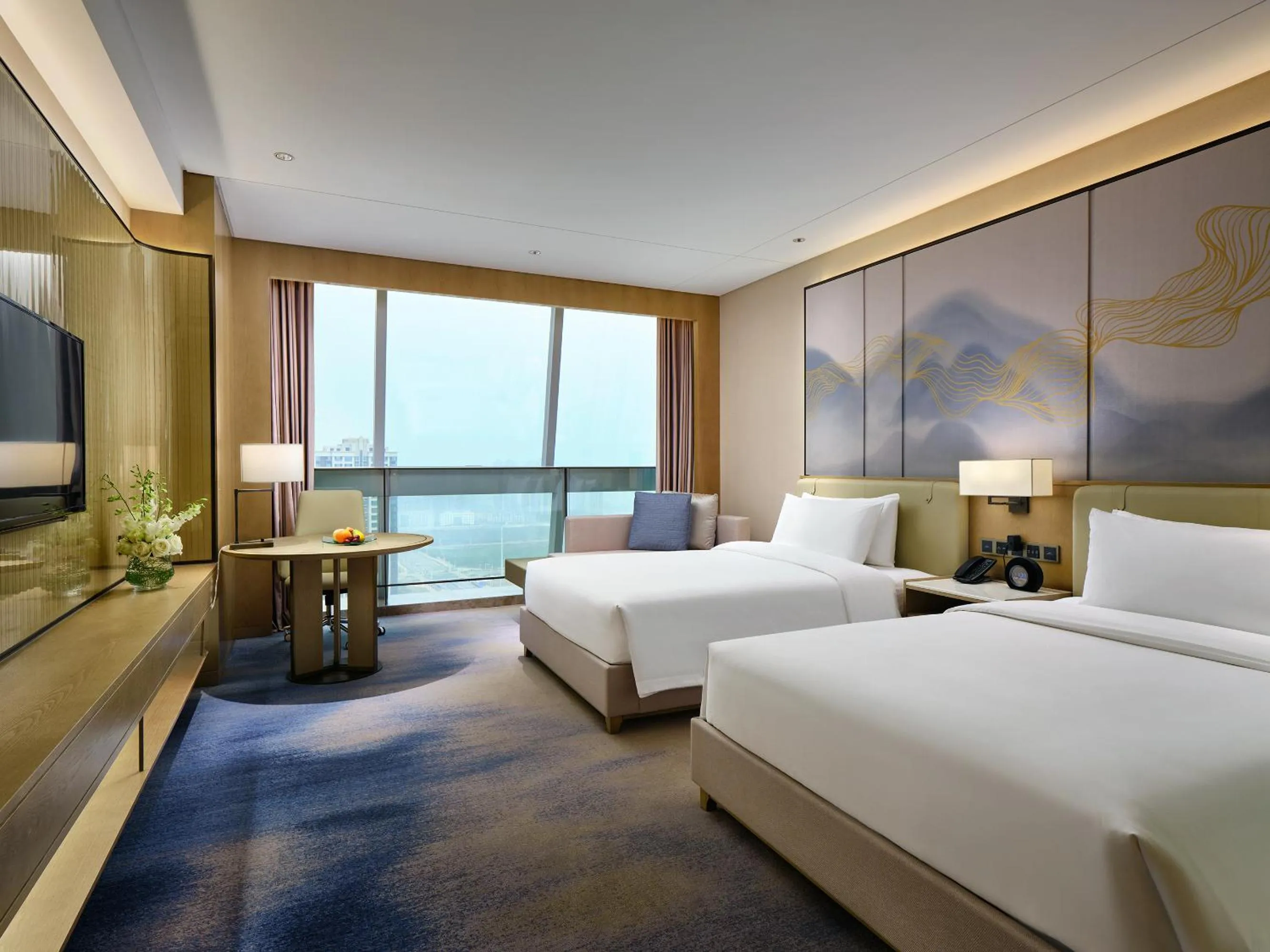 Superior Twin Room with Garden View in Primus Hotel Nanchang International Expo City