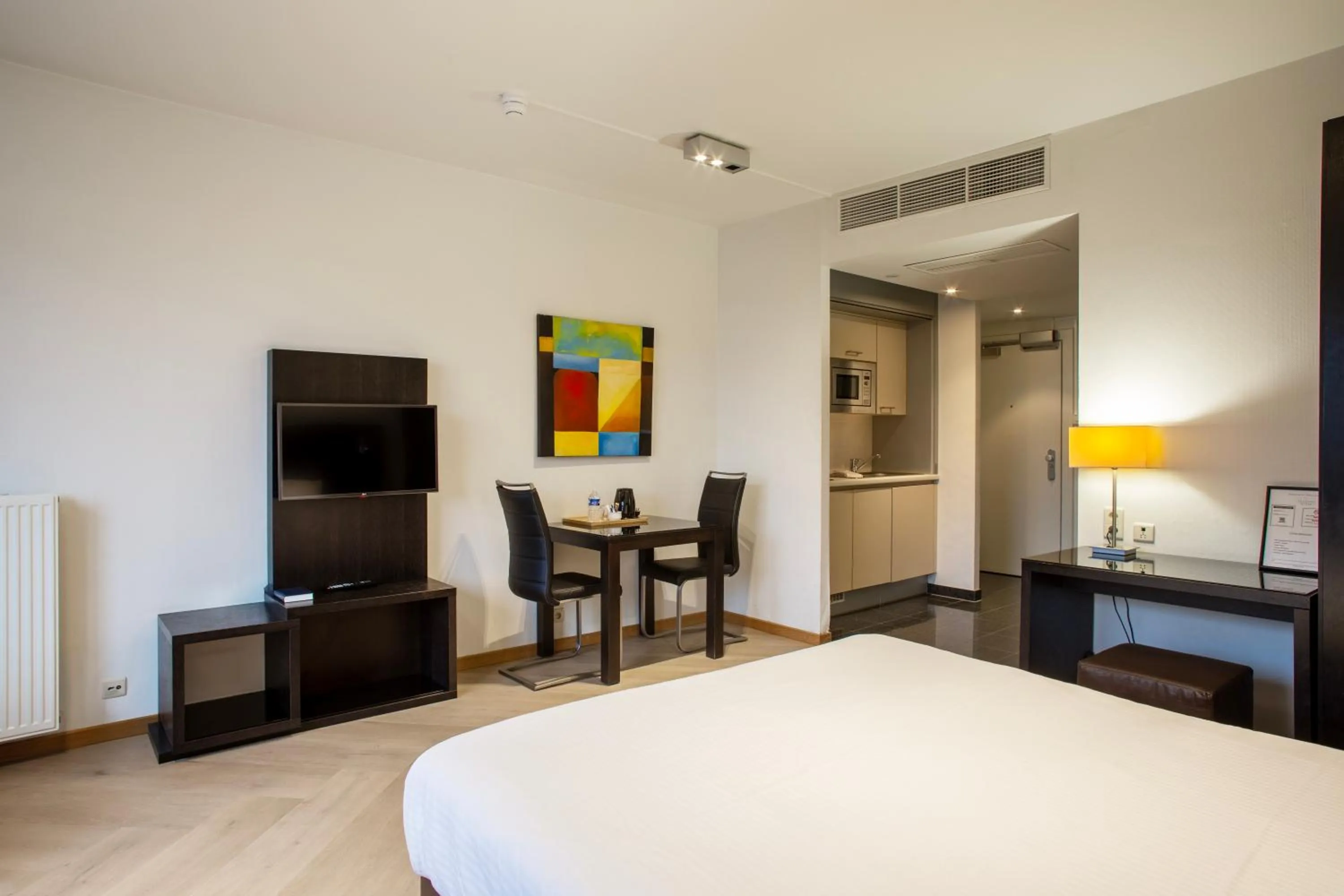 Suite with Garden View in Diamant Suites Brussels EU