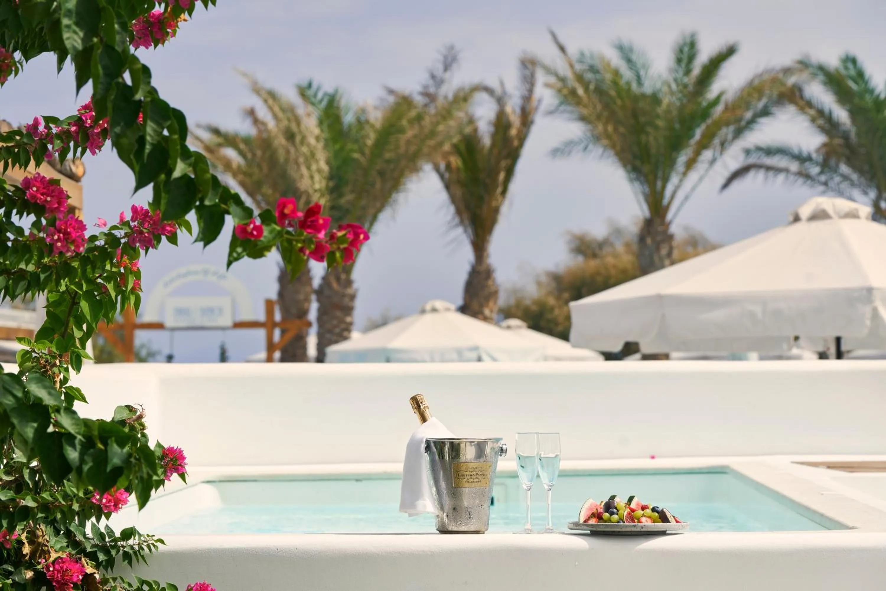 Luxury Suite with Private Pool in Nikki Beach Resort & Spa Santorini