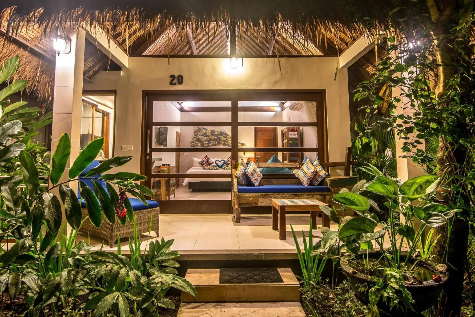 Deluxe Garden Suite in Bali Santi Bungalows
