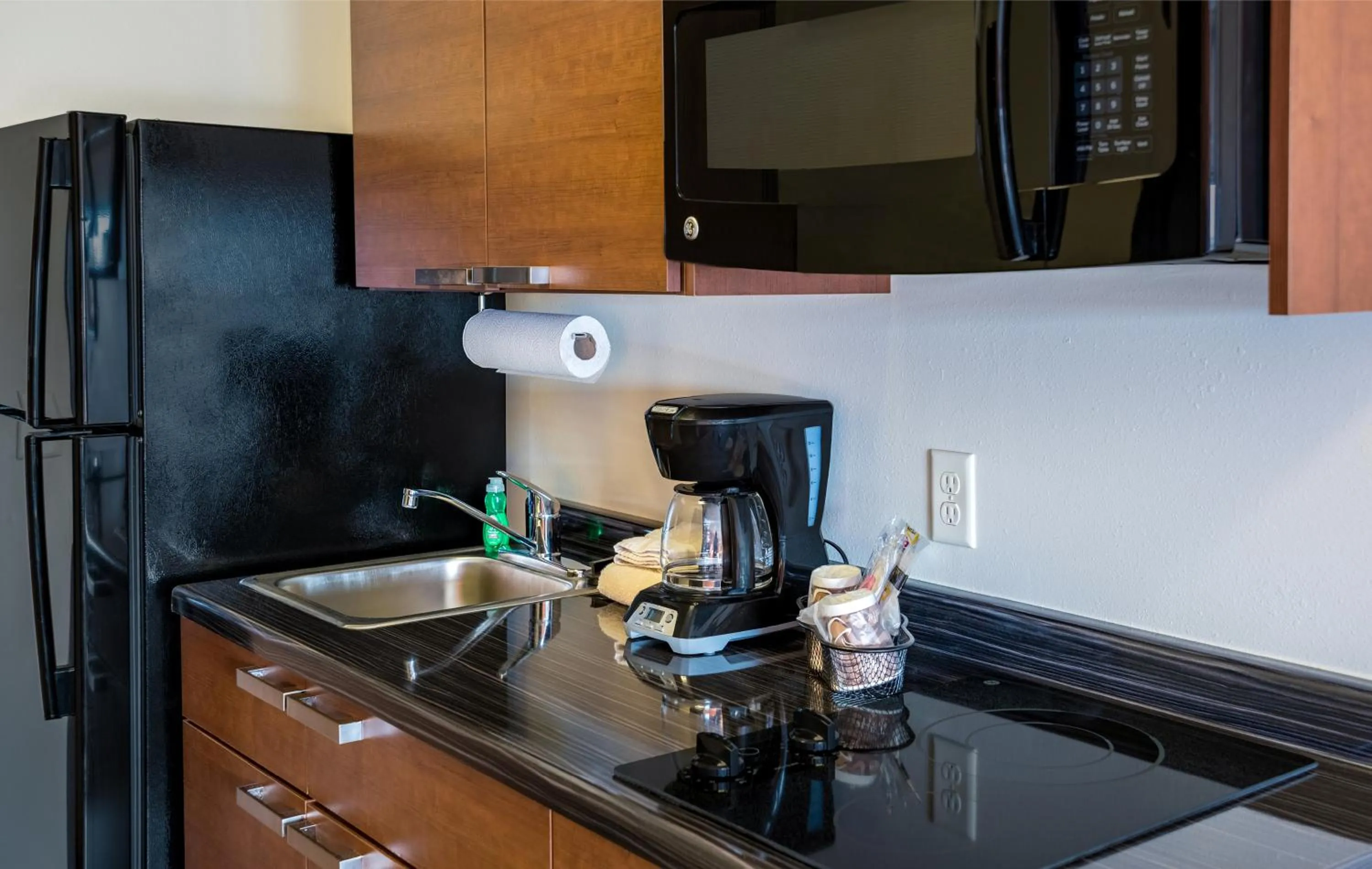 Queen Room with Two Queen Beds - Recliner - Hearing Accessible in My Place Hotel-Kalispell, MT