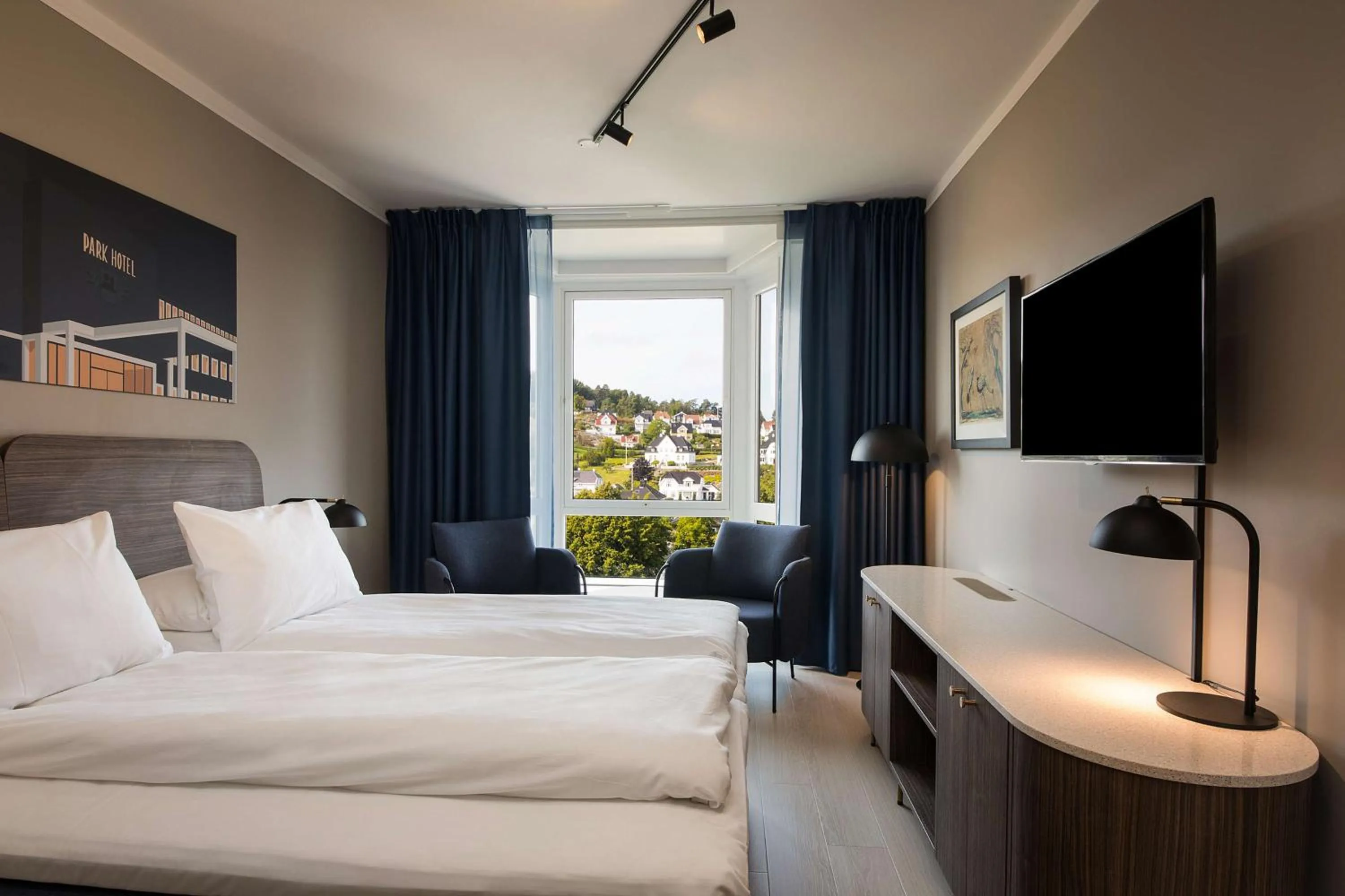 Superior Twin Room in Scandic Park Sandefjord