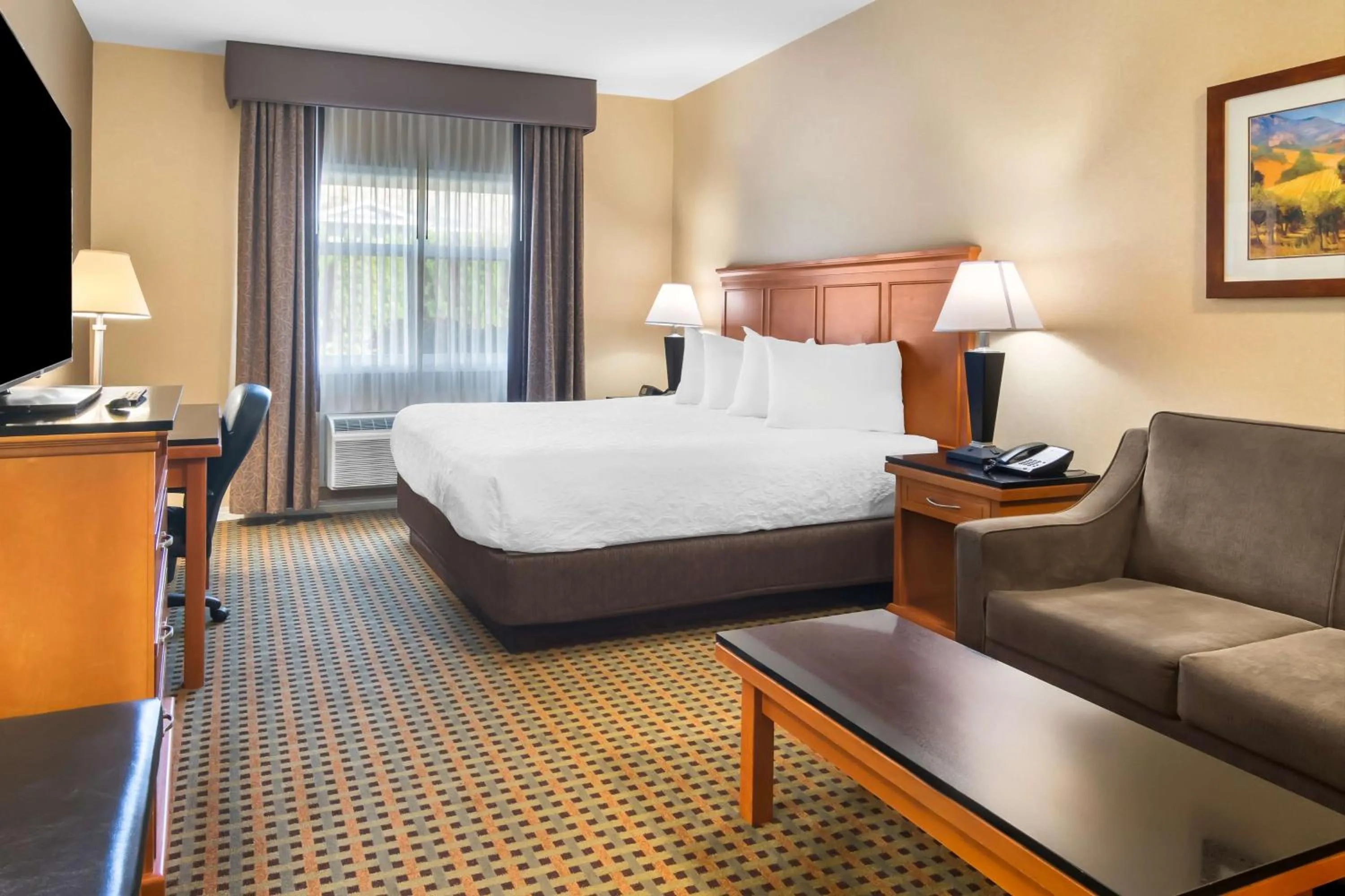 Queen Room with Sofa Bed - Mobility Accessible in Best Western Plus Osoyoos Hotel & Suites