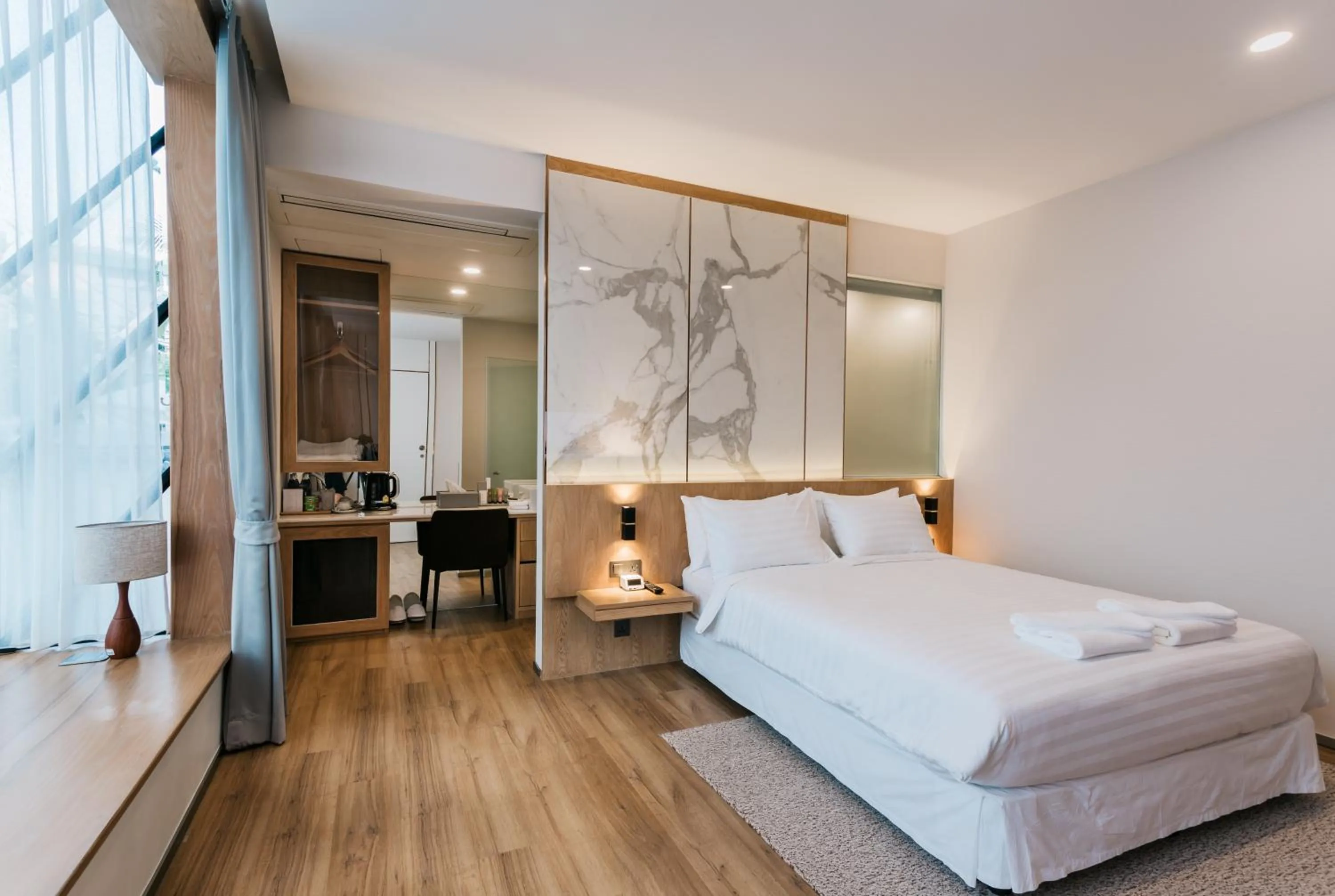 Deluxe Double Room with City View in Artino Hotel Silom