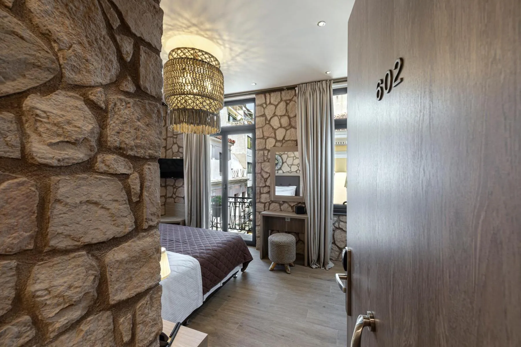 Double or Twin Room with Balcony (Urania House) in Athens Manor Houses