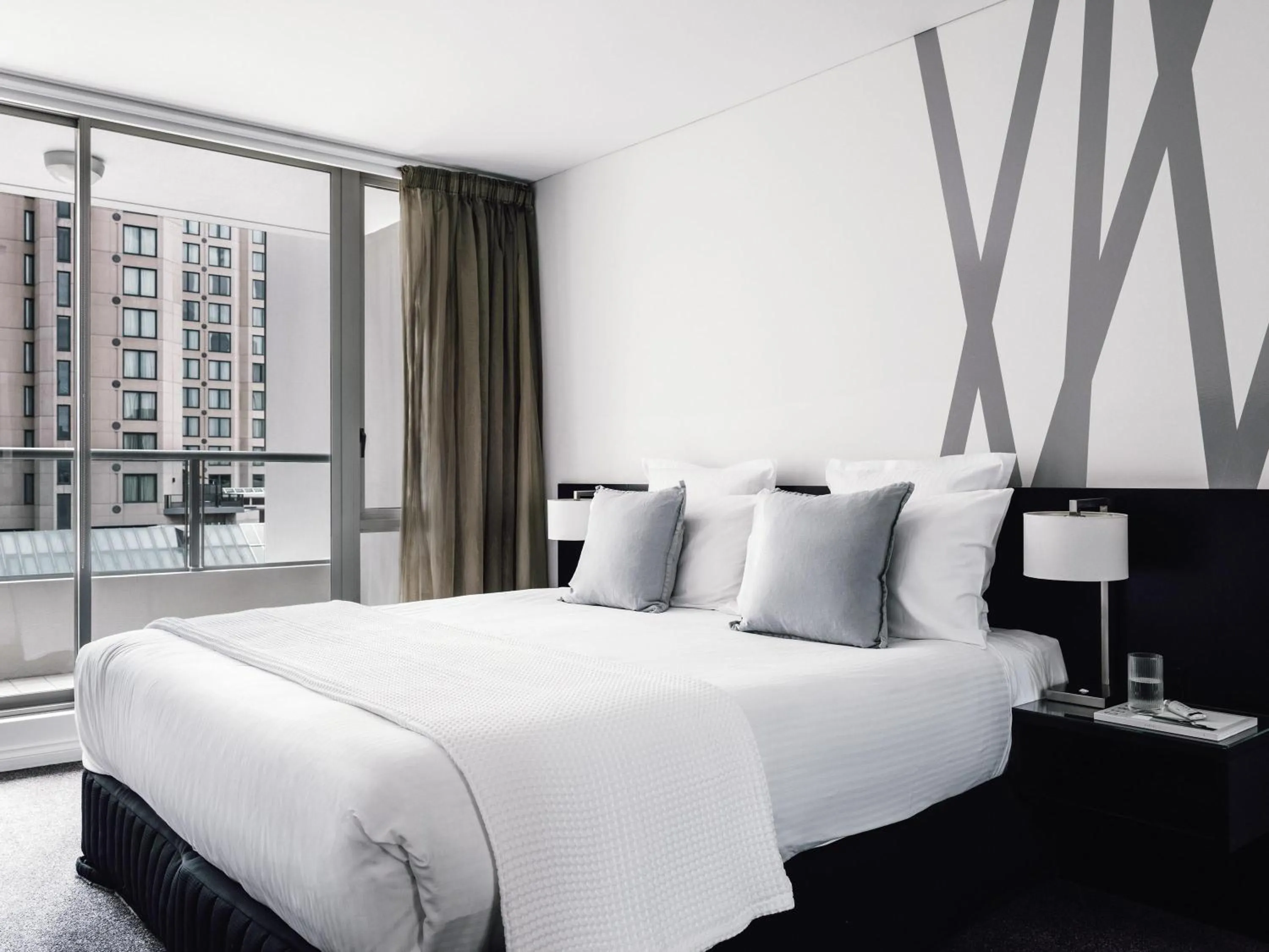 Two-Bedroom Two-Bathroom Superior Suite with Balcony Floors 4 - 9  in Quay West Suites Melbourne