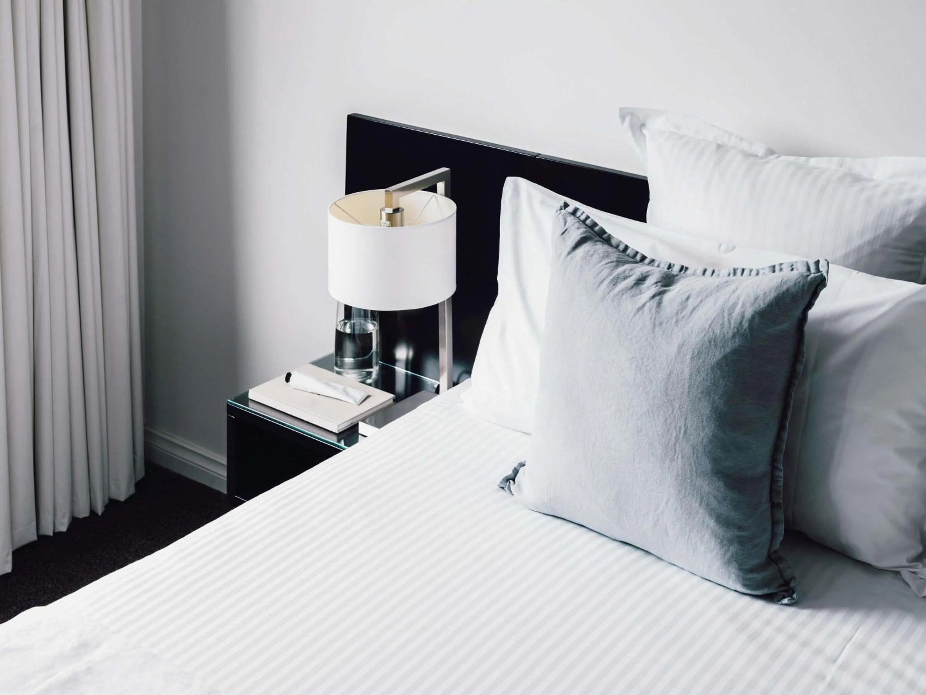 One-Bedroom Superior King Suite with Balcony and City View in Quay West Suites Melbourne