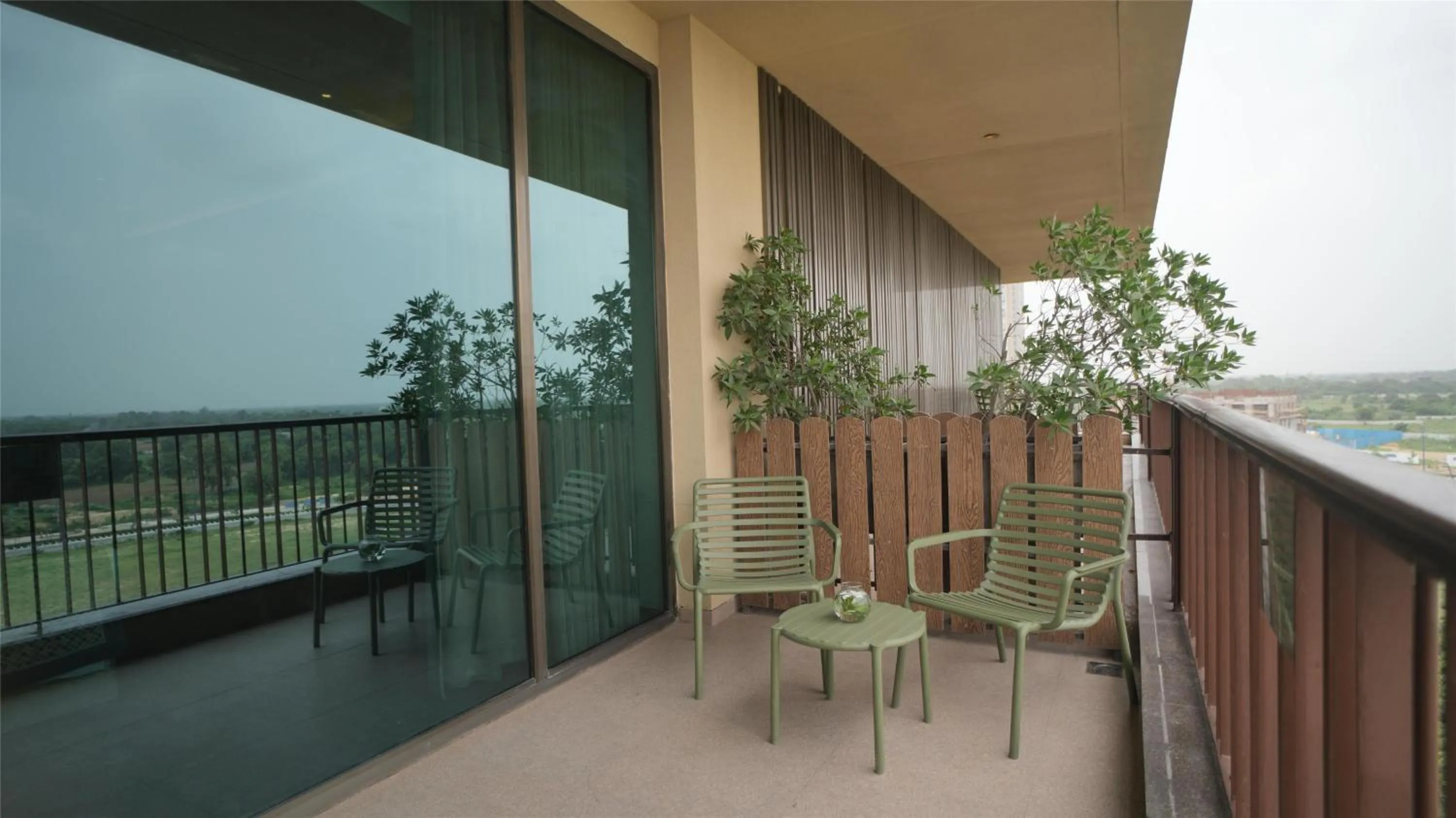 Executive Room with King Bed and Pool View in Gift City Club, a member of Radisson Individuals