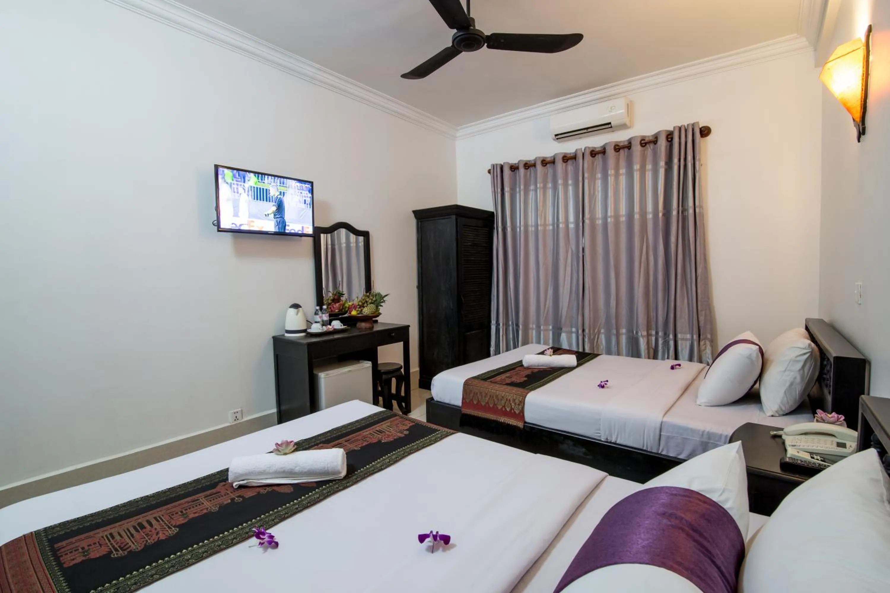  Deluxe Twin Room in The Unique Angkor Villa