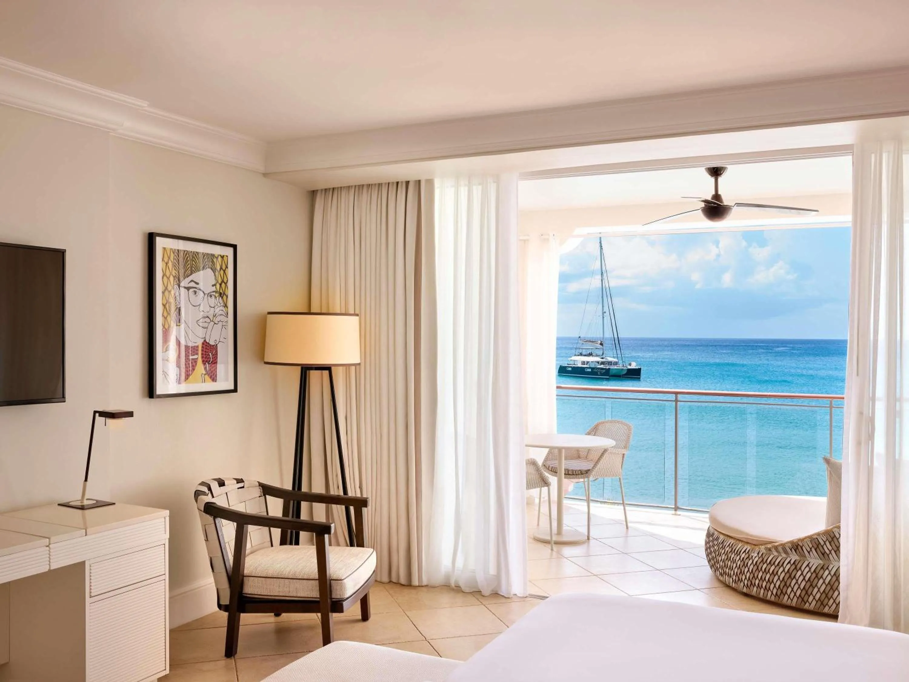 Luxury King Room Ocean Front in Fairmont Royal Pavilion Barbados Resort