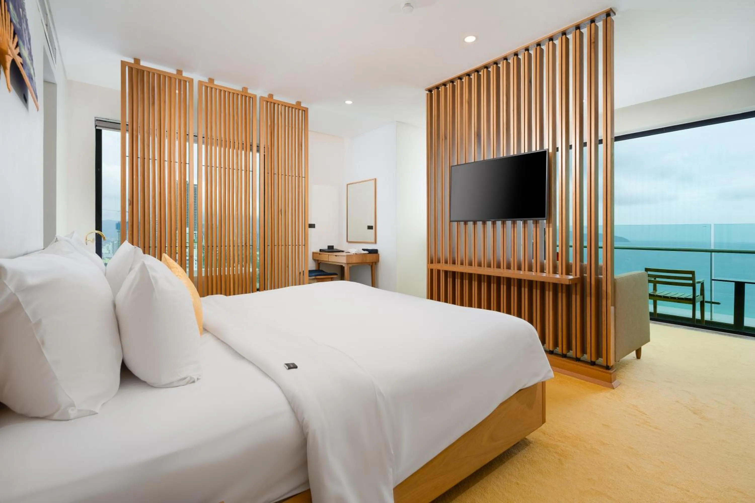 Premium Suite with Balcony and Sea View - Afternoon Tea included in Sala Danang Beach Hotel
