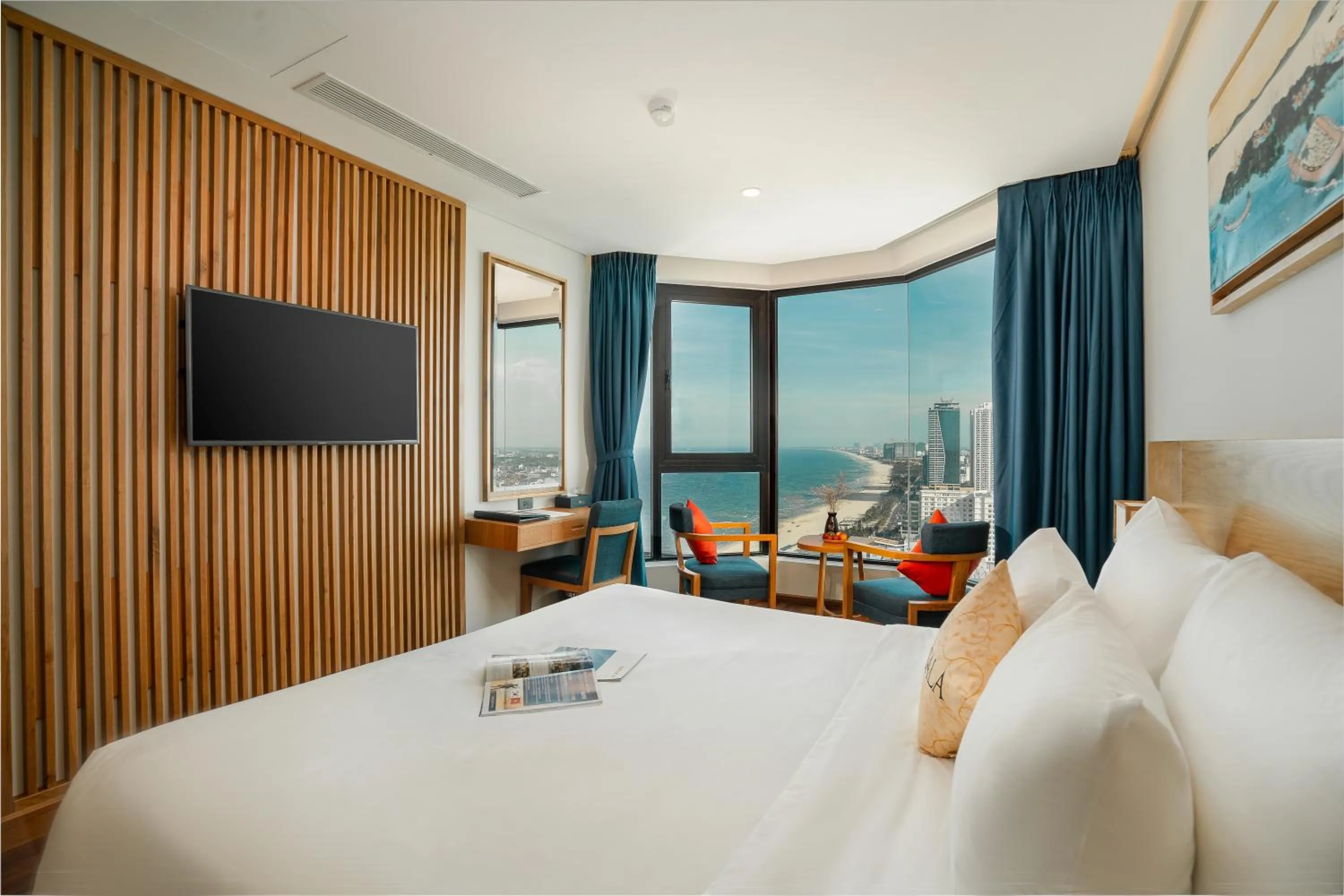 Superior Double Room with Partial Sea View in Sala Danang Beach Hotel