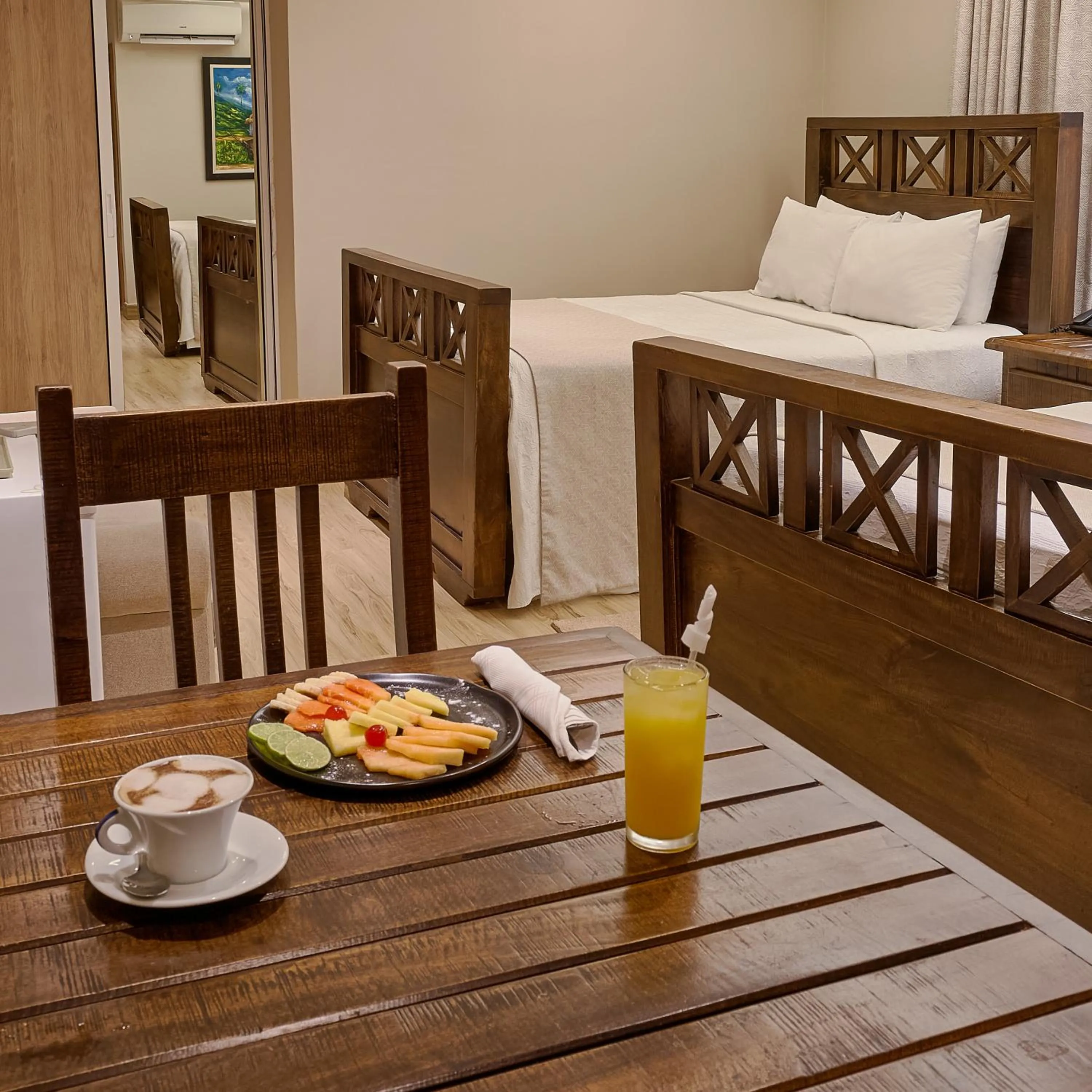 Double Room with Two Double Beds in Hotel Riazor