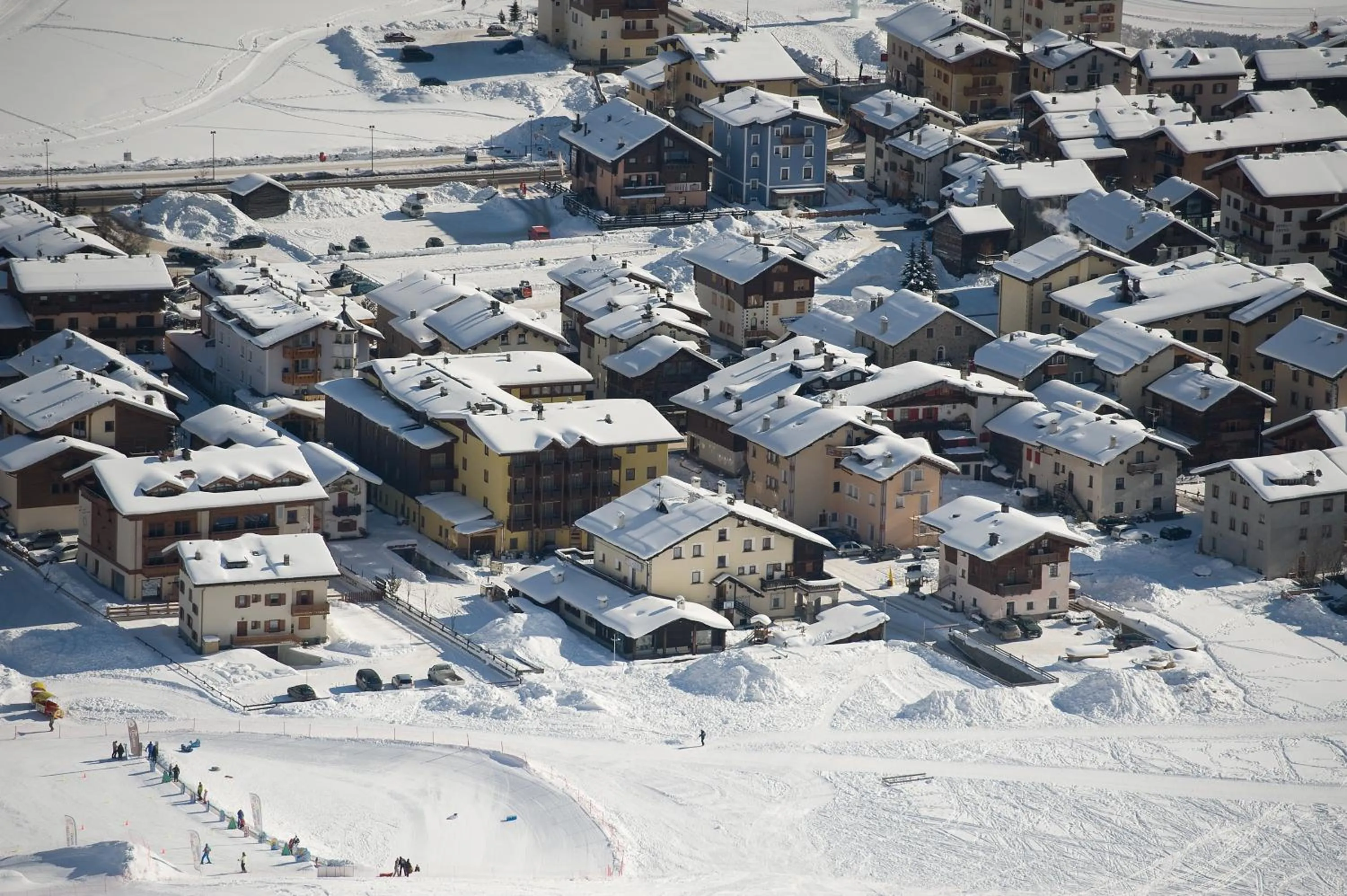 Bird's eye view in Hotel Touring
