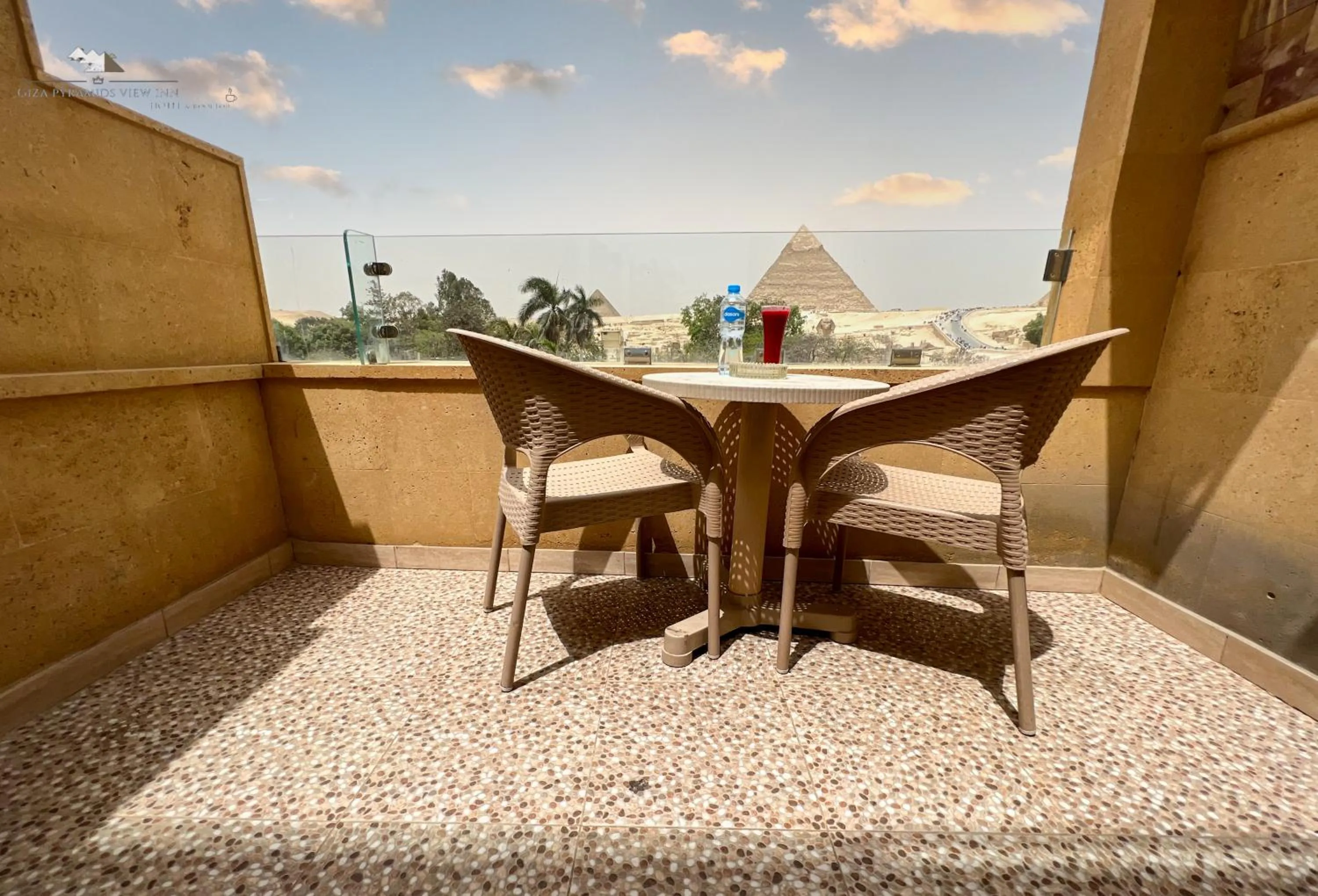 Double Room with Terrace in Giza Pyramids View Inn