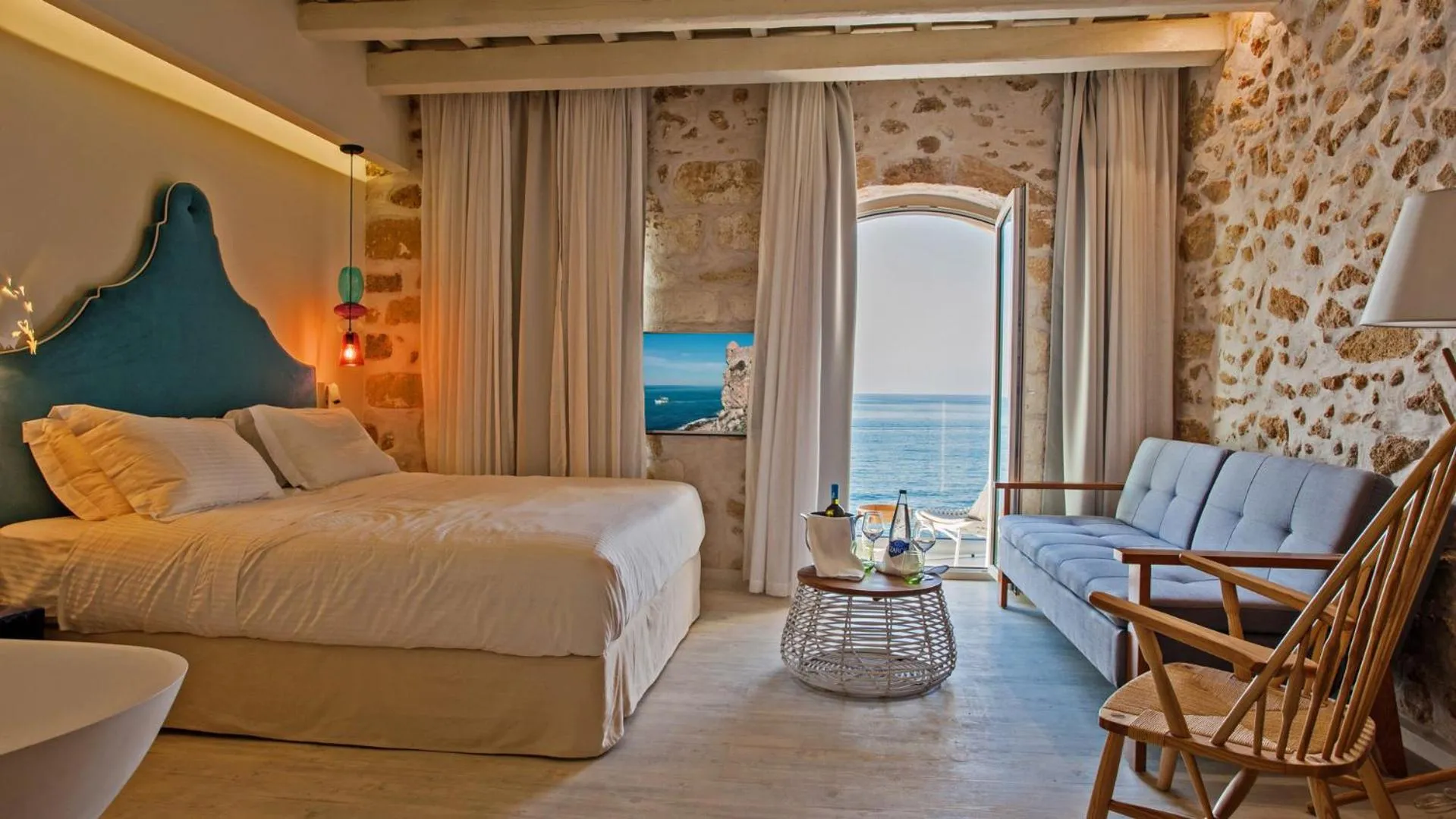 Superior Suite with Sea View in Thalassa Boutique Hotel
