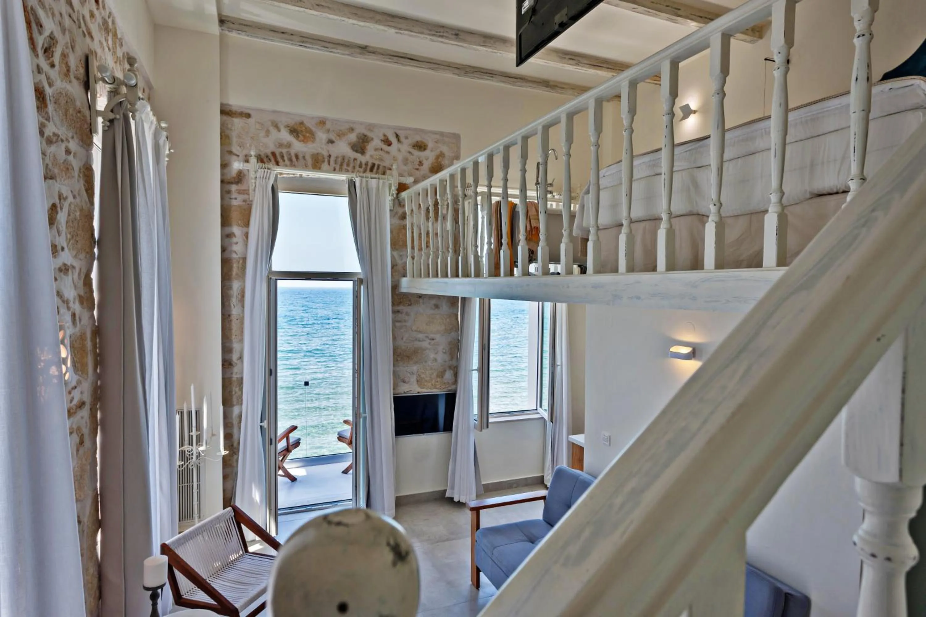 Suite with Sea View - Split Level in Thalassa Boutique Hotel