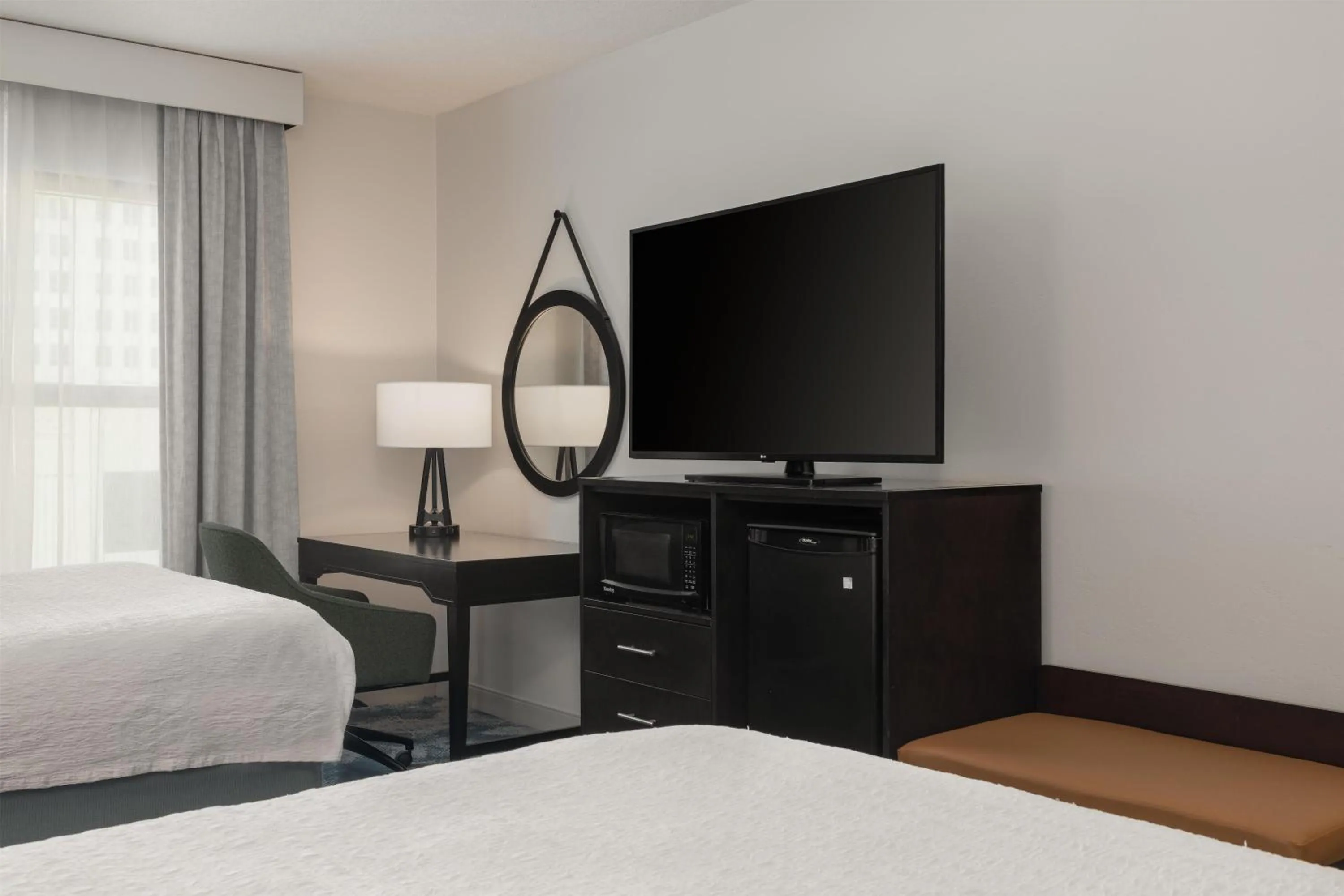 Queen Room with Two Queen Beds - Mobility and Hearing Access/Non-Smoking in Hampton Inn & Suites Baton Rouge Downtown