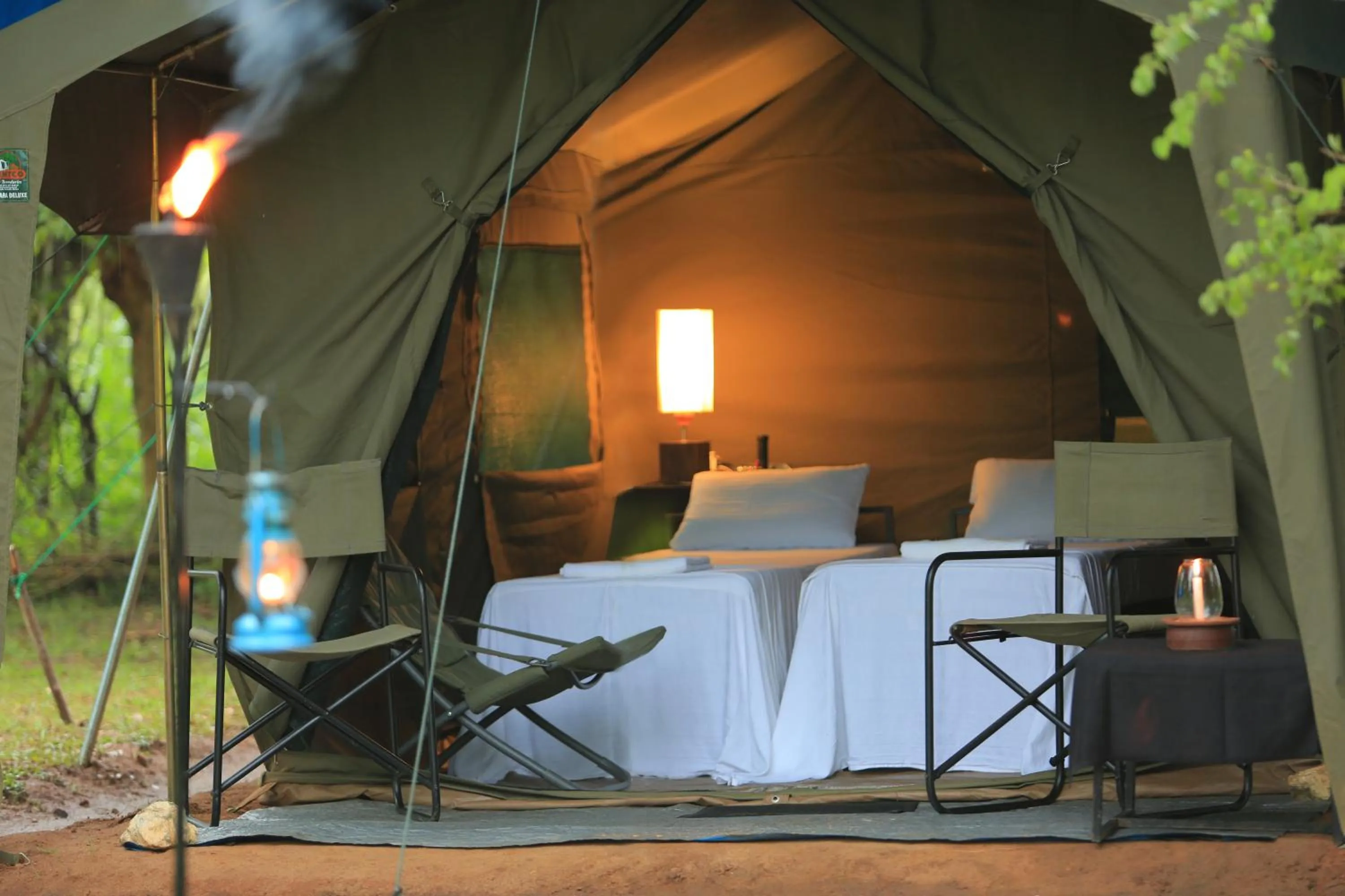Glamping bordering Yala with a Guided Safari - single occupancy in Big Game Yala - by Eco Team