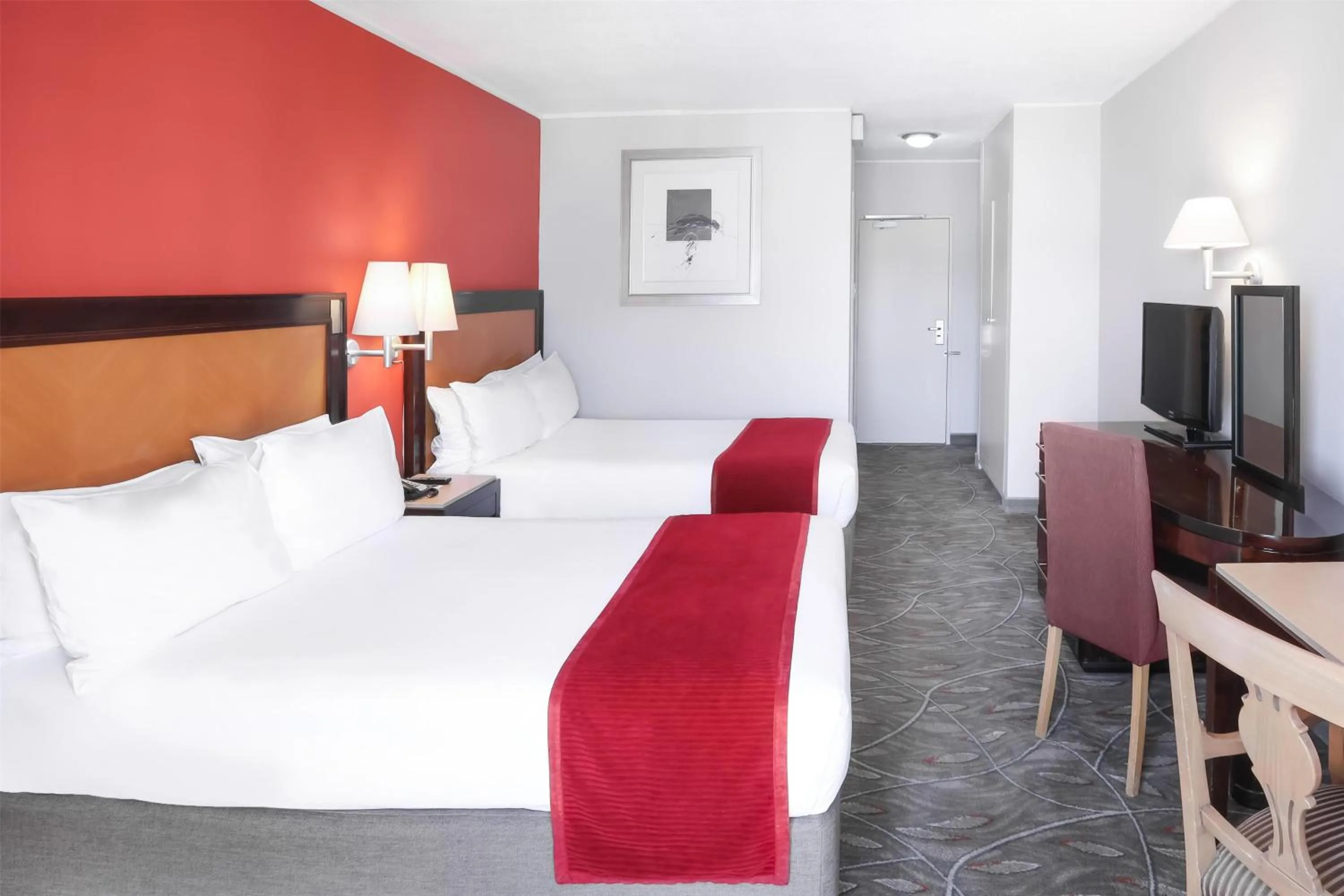 Double Room with Two Double Beds - Non-Smoking in Garden Court Nelson Mandela Boulevard