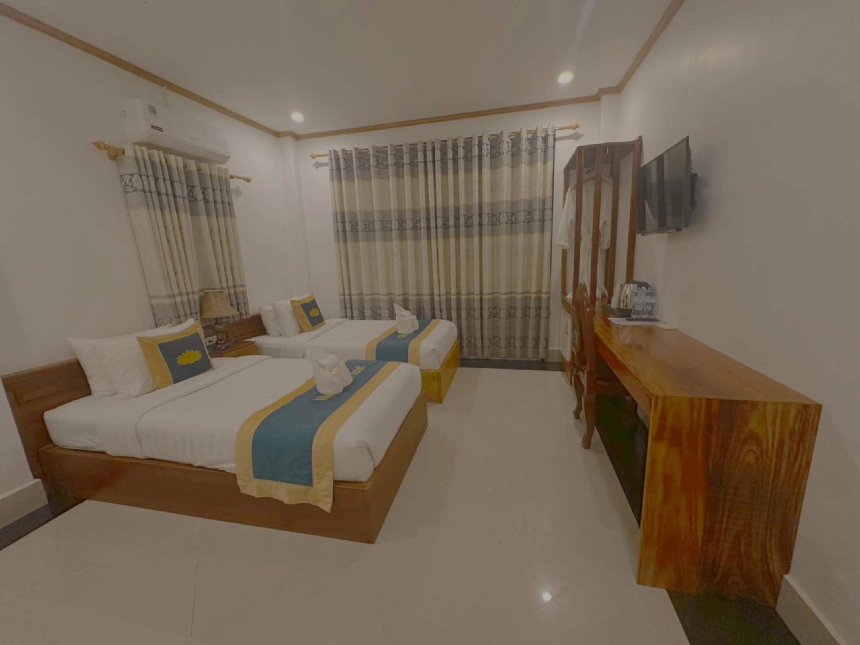 Superior Twin Room in Villa Mahasok hotel