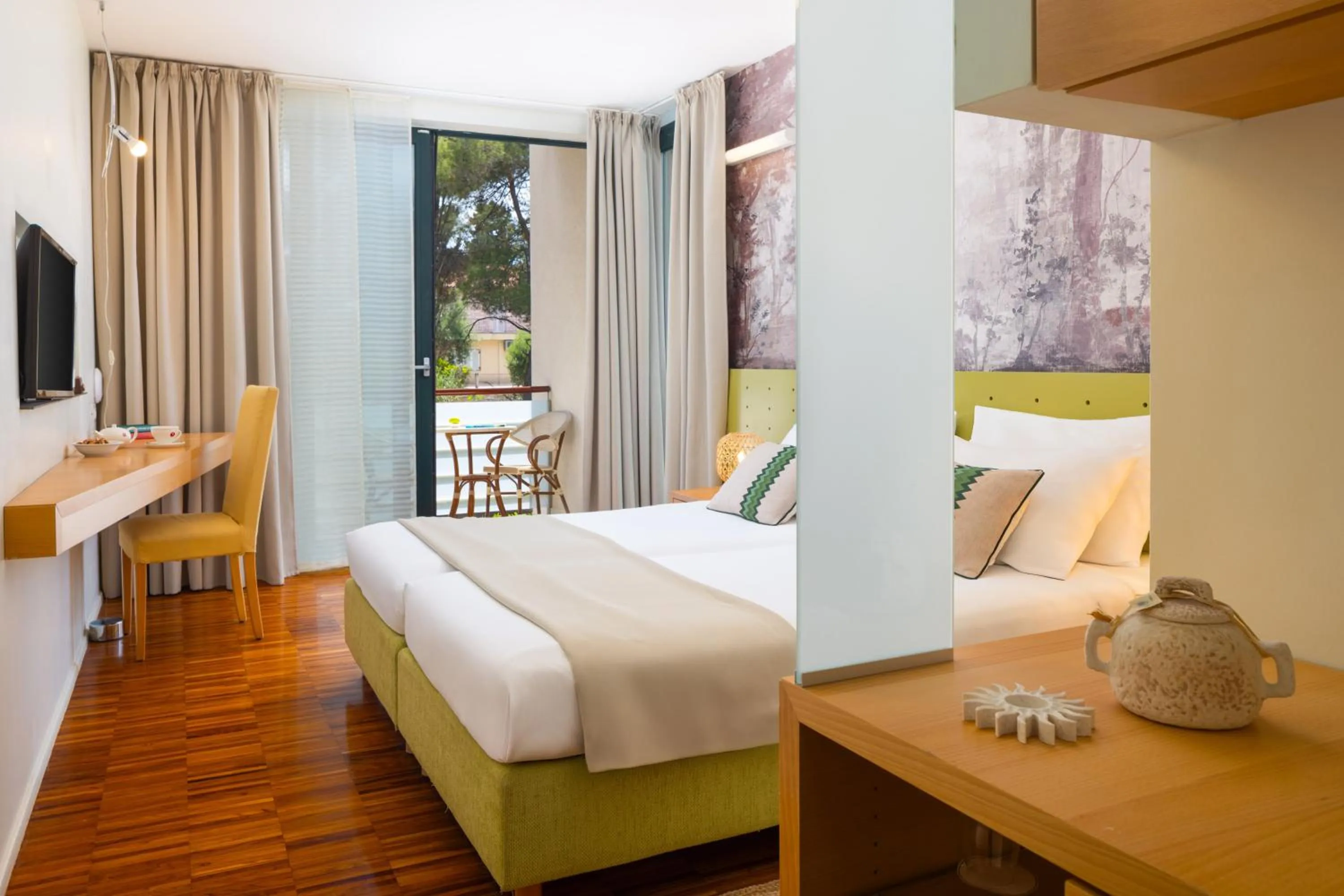 Superior Double Room with Balcony and Park View - single occupancy in Aminess Vival Velaris Resort